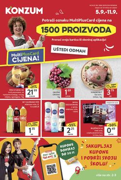 Katalog Konzum 05.09.2024 - 11.09.2024