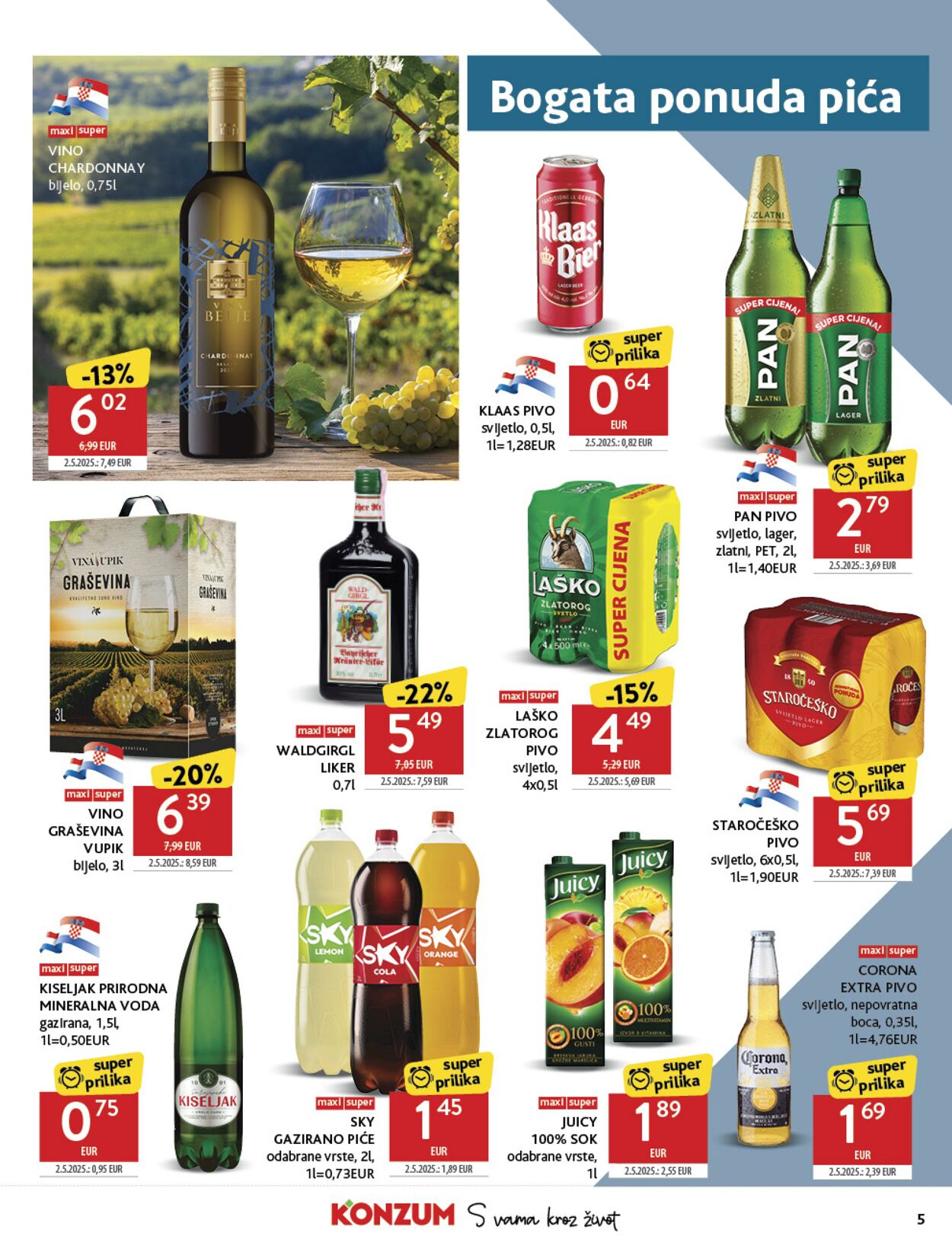Katalog Konzum 07.08.2025 - 12.08.2025