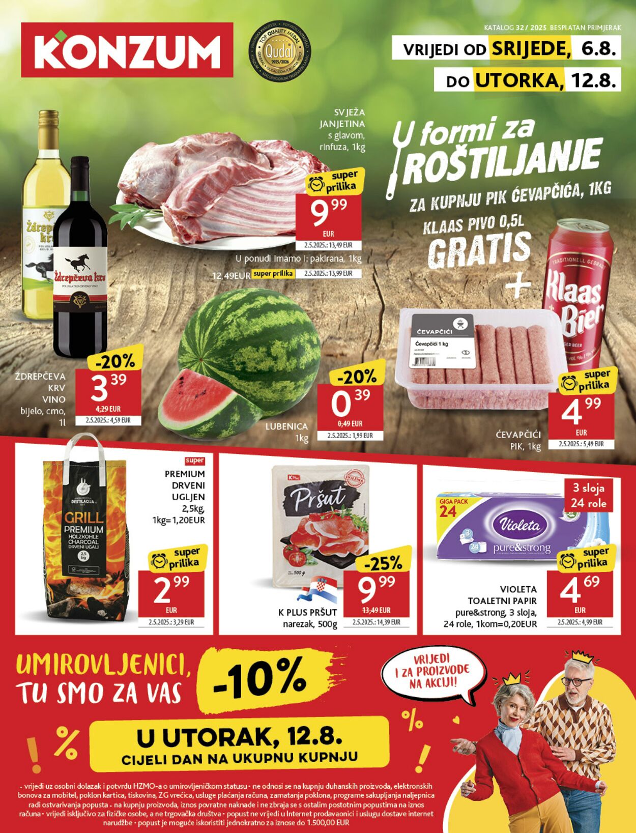 Katalog Konzum 05.08.2025 - 12.08.2025