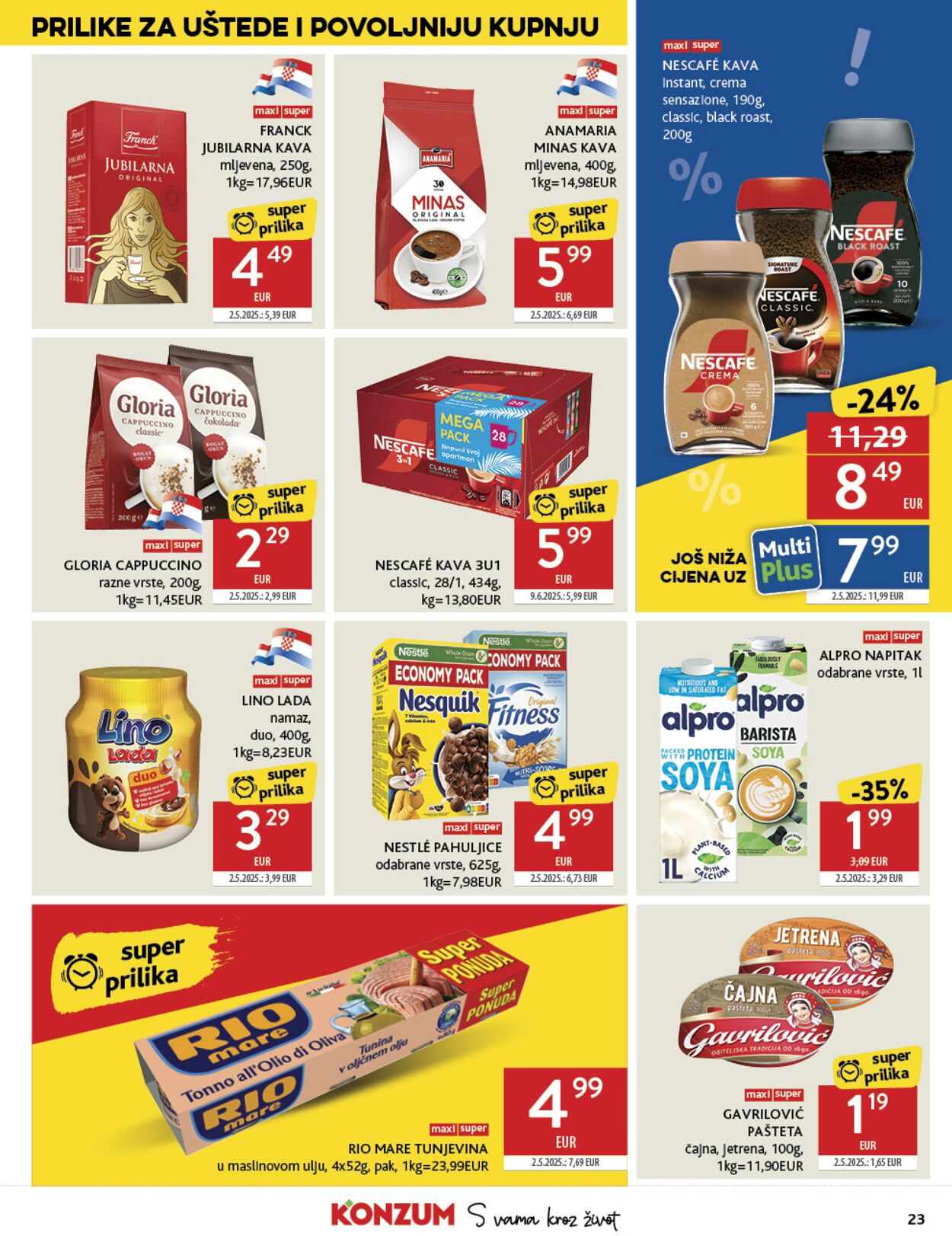Katalog Konzum 05.08.2025 - 12.08.2025