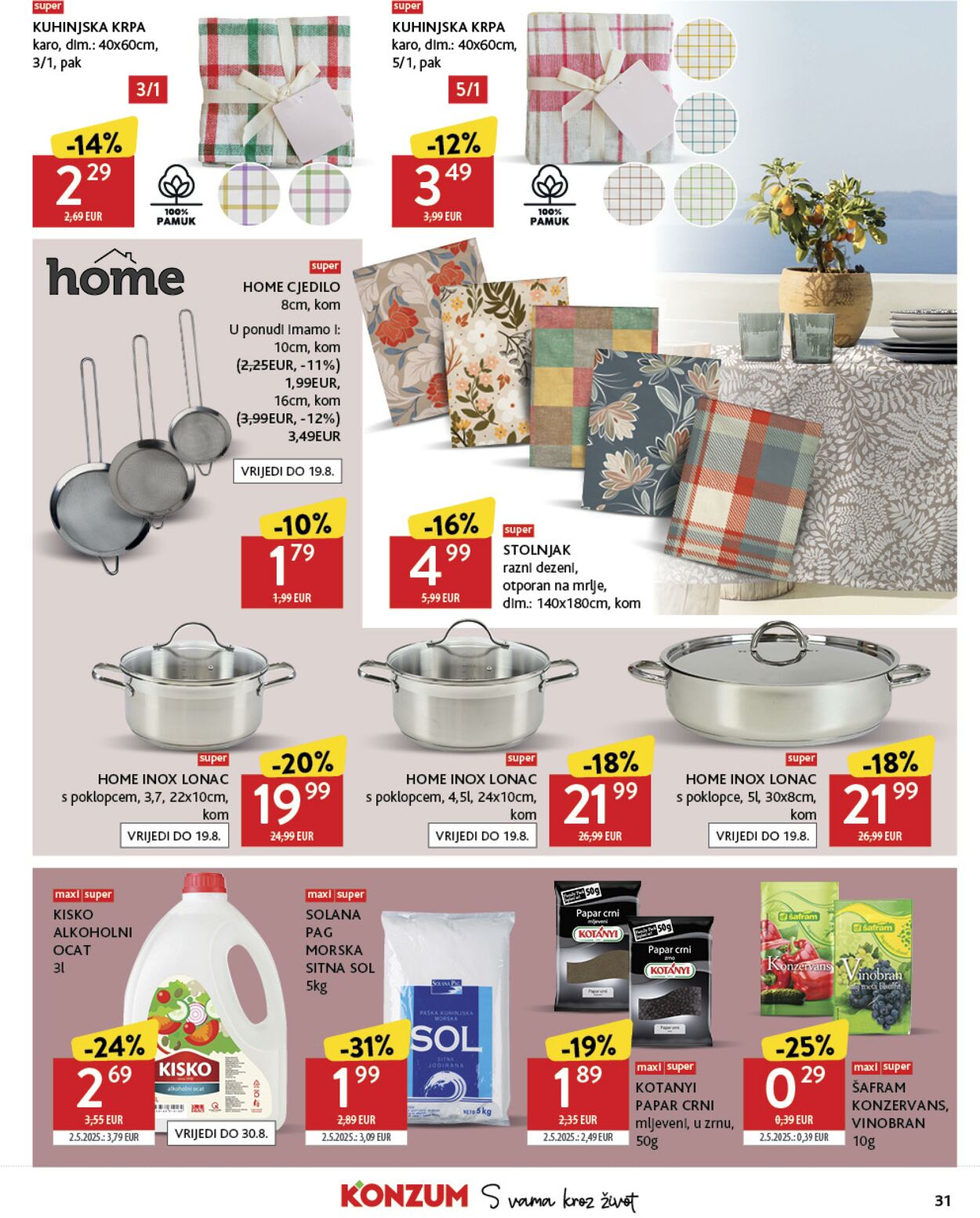 Katalog Konzum 05.08.2025 - 12.08.2025