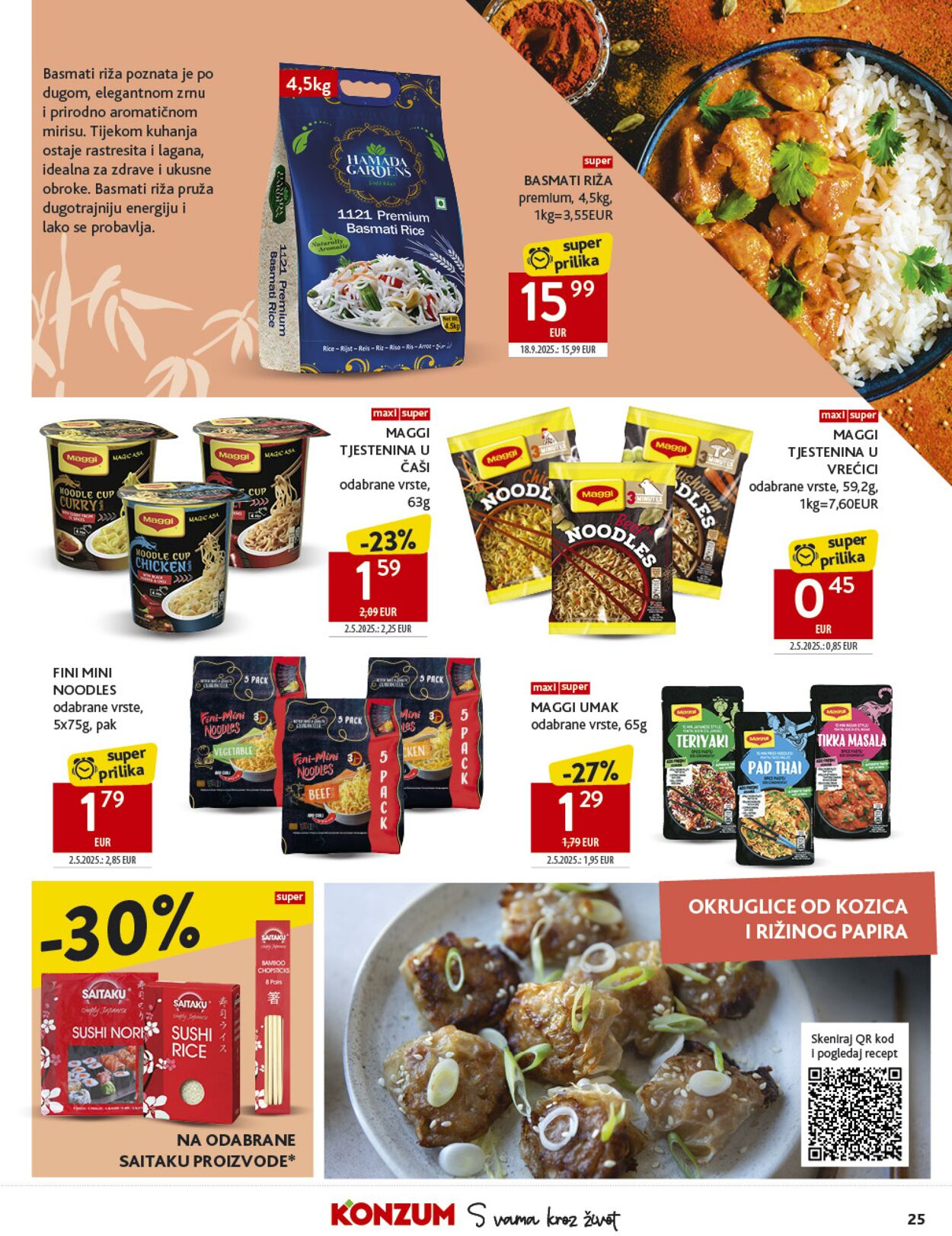 Katalog Konzum 09.10.2025 - 14.10.2025