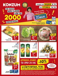 Katalog Konzum 09.10.2025 - 14.10.2025