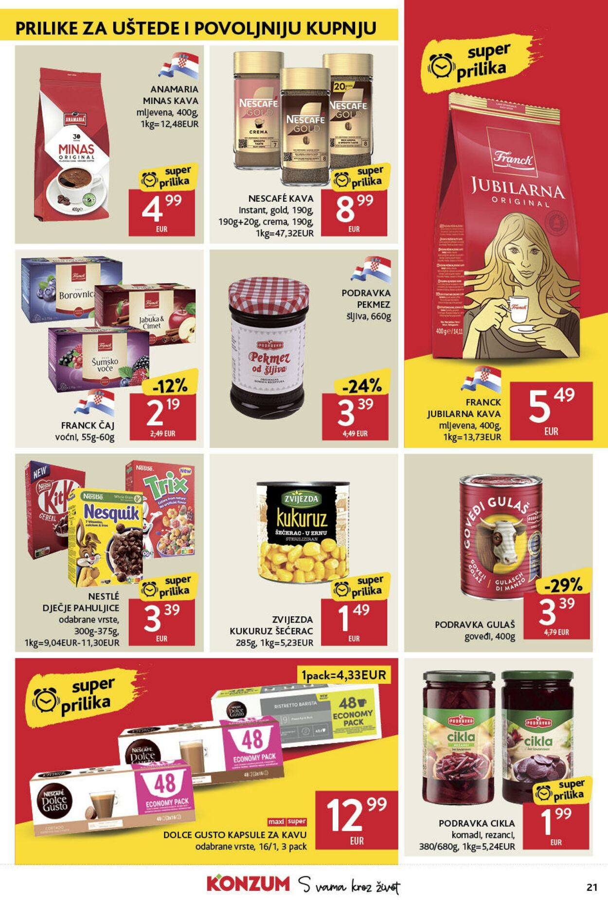 Katalog Konzum 08.01.2025 - 15.01.2025