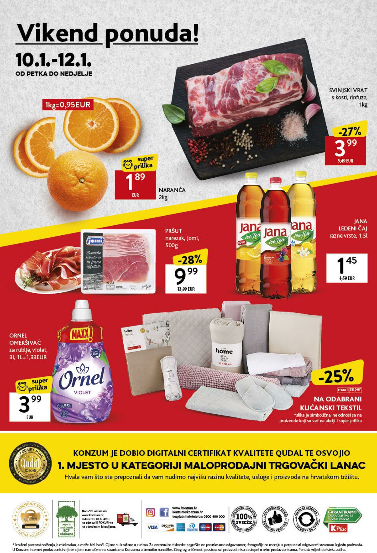 Katalog Konzum 08.01.2025 - 15.01.2025