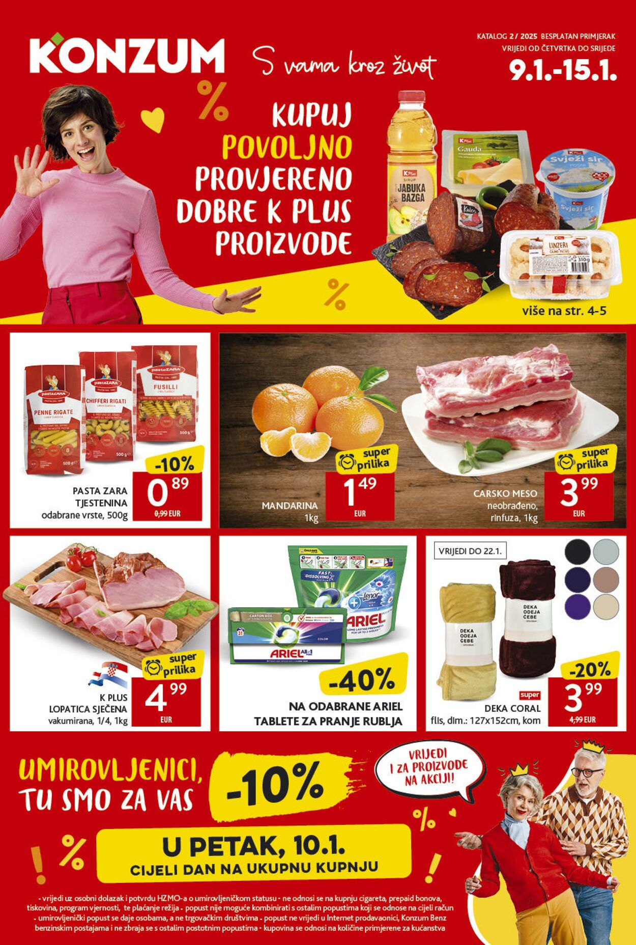 Katalog Konzum 08.01.2025 - 15.01.2025