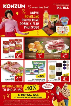 Katalog Konzum 09.01.2025 - 15.01.2025