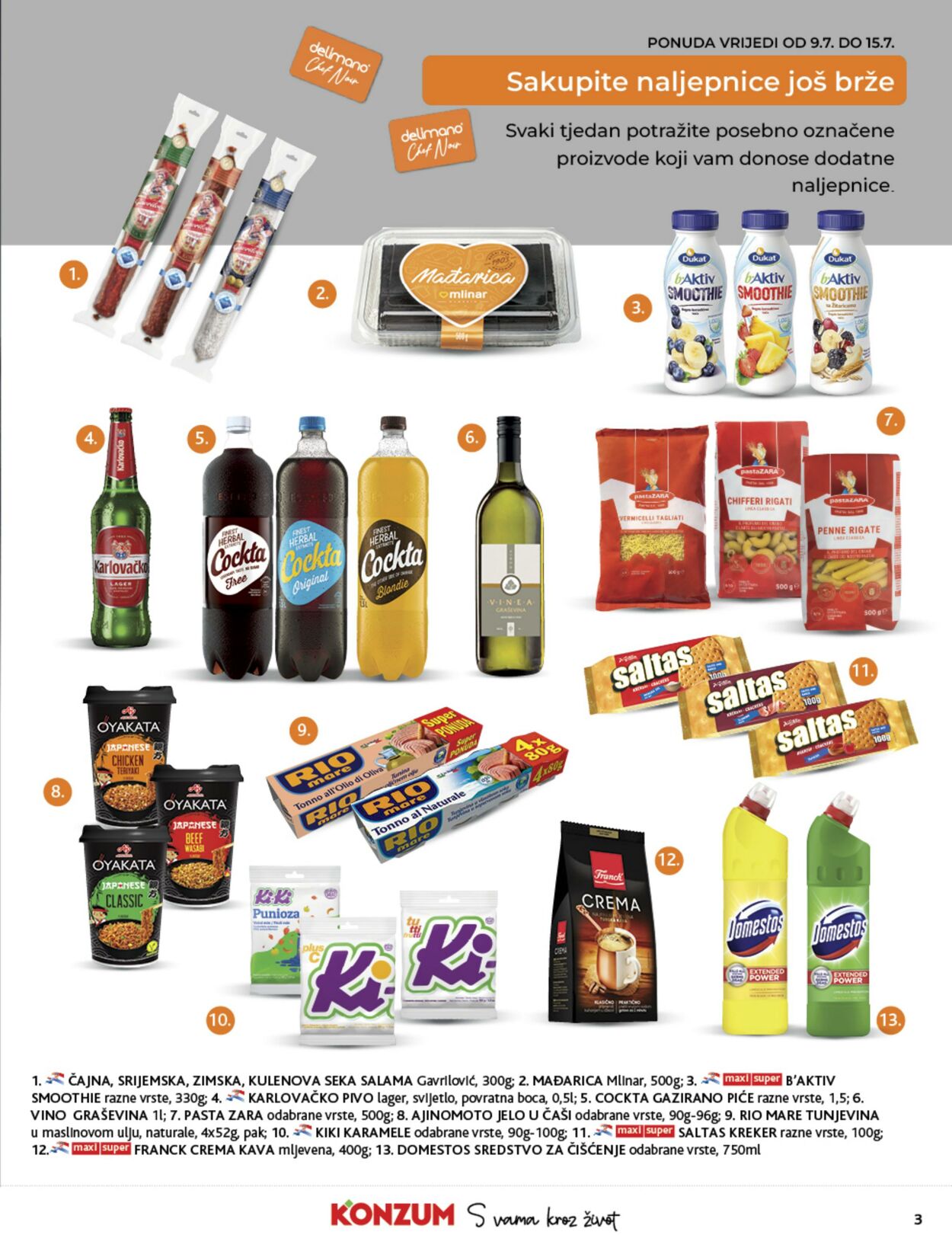 Katalog Konzum 08.07.2025 - 15.07.2025