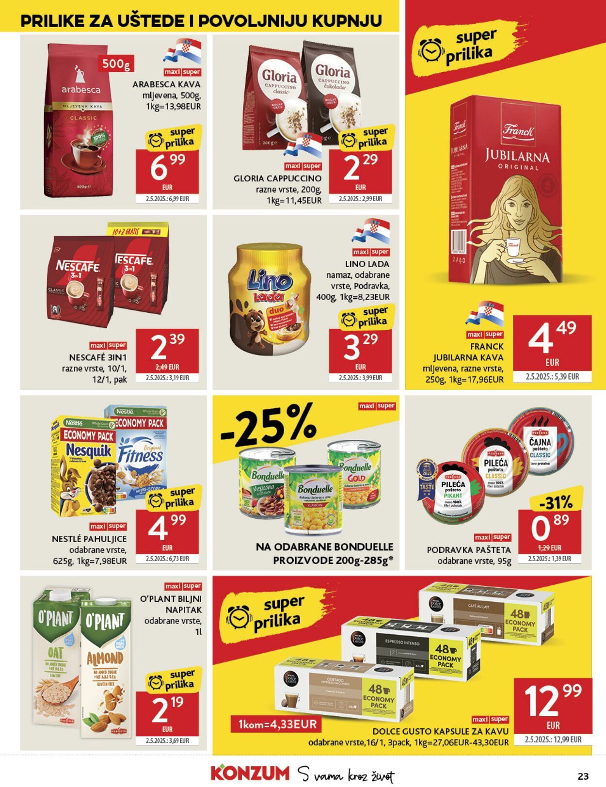 Katalog Konzum 08.07.2025 - 15.07.2025