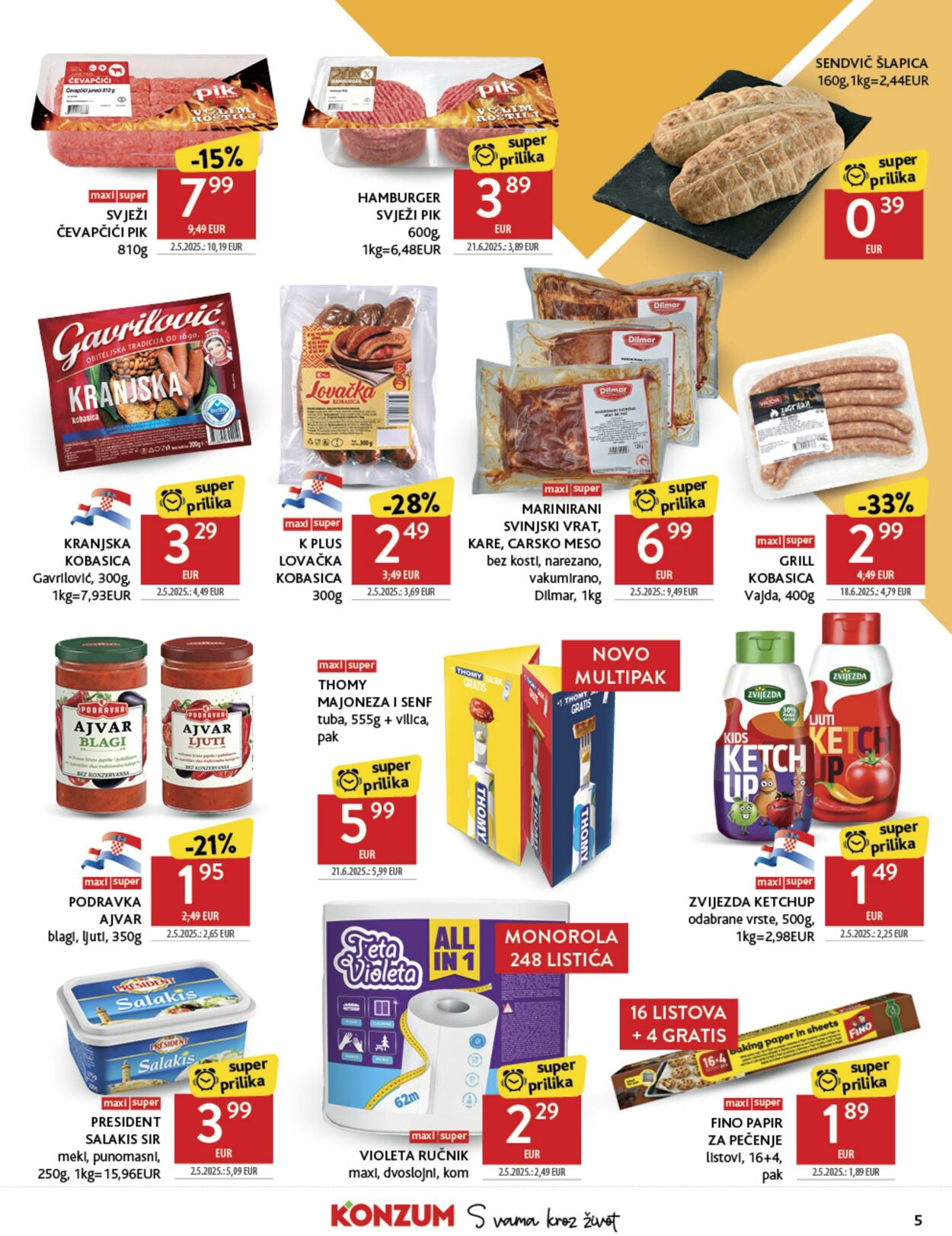 Katalog Konzum 08.07.2025 - 15.07.2025
