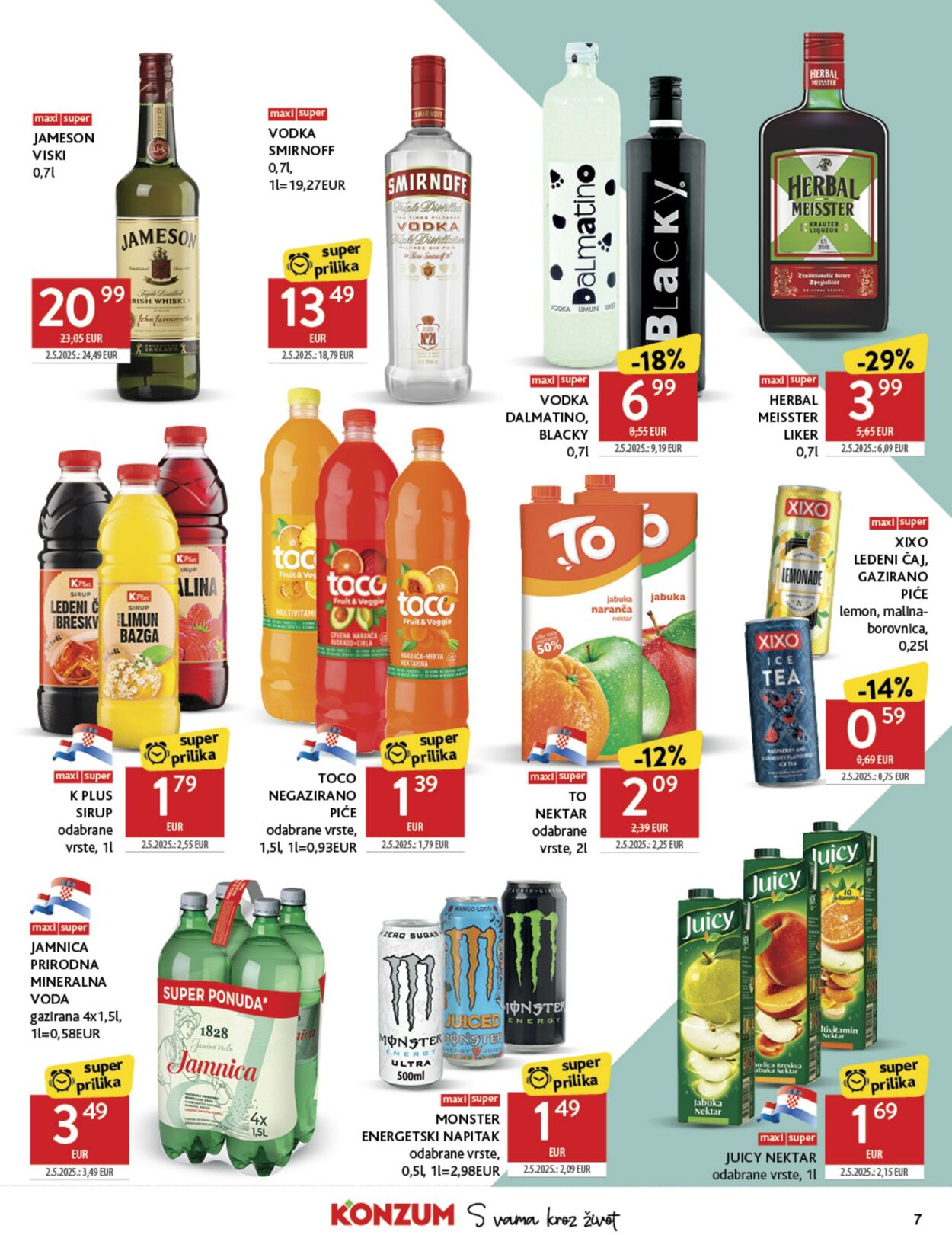 Katalog Konzum 08.07.2025 - 15.07.2025