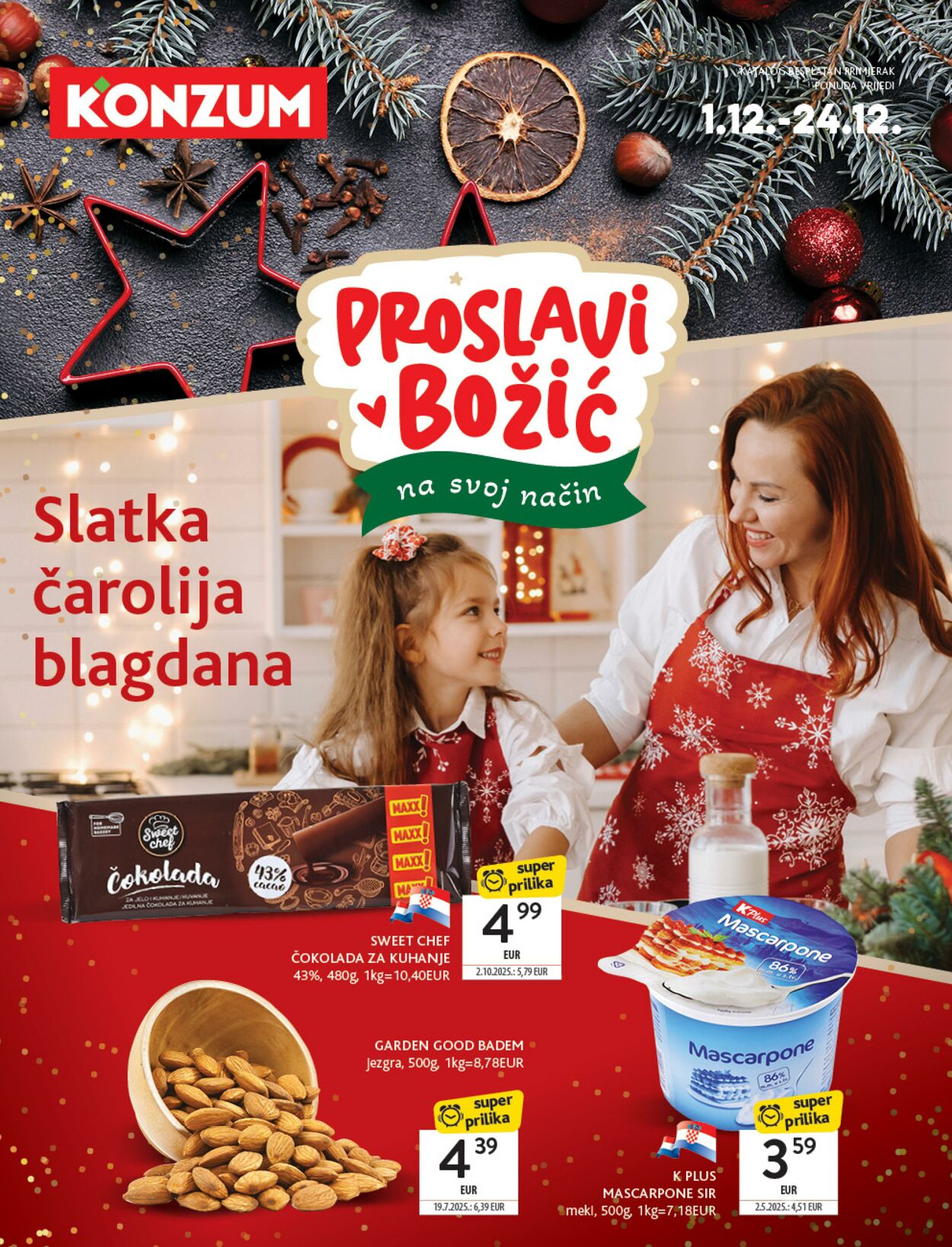 Katalog Konzum 09.12.2025 - 24.12.2025