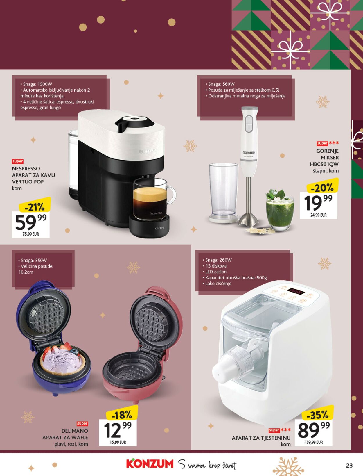 Katalog Konzum 09.12.2025 - 24.12.2025