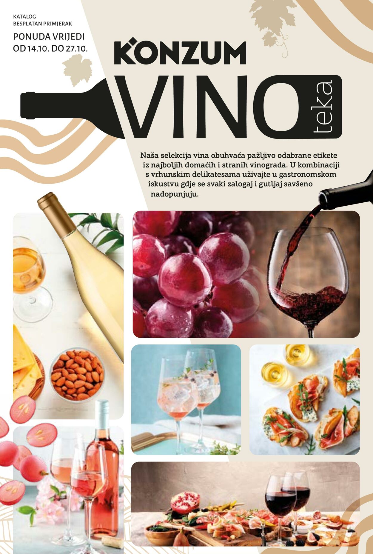 Katalog Konzum - Katalog vino                        14.10. - 27.10. 16 lis., 2024 - 27 lis., 2024