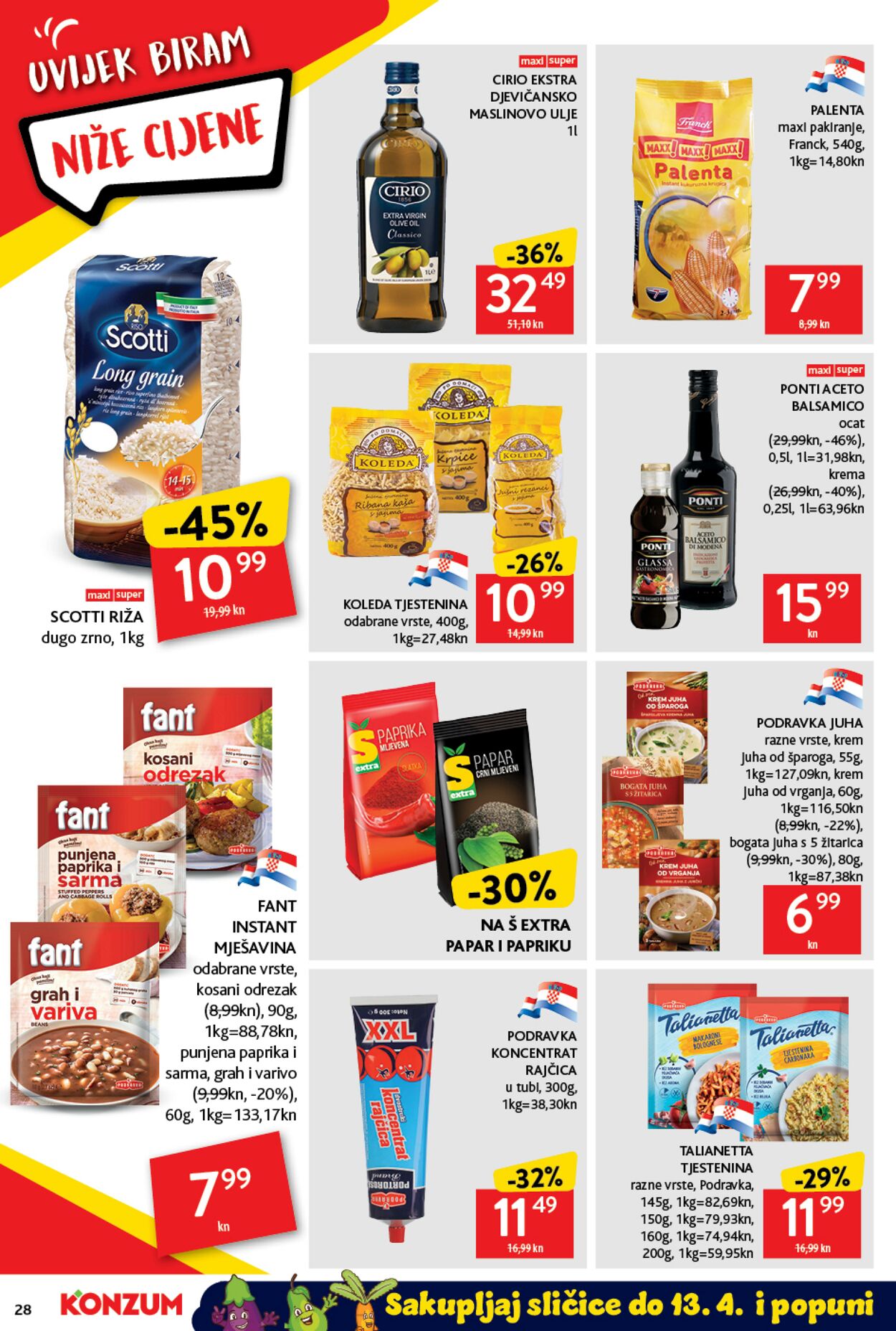 Katalog Konzum 01.04.2022 - 06.04.2022