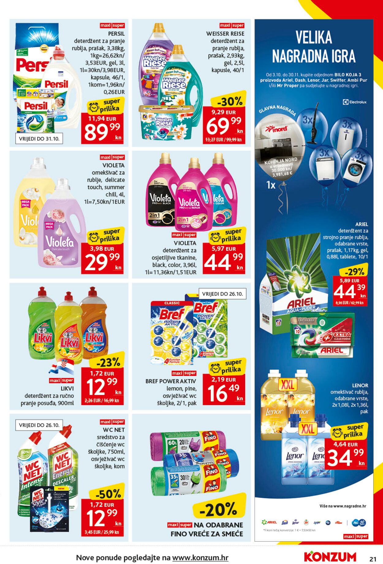 Katalog Konzum 13.10.2022 - 19.10.2022