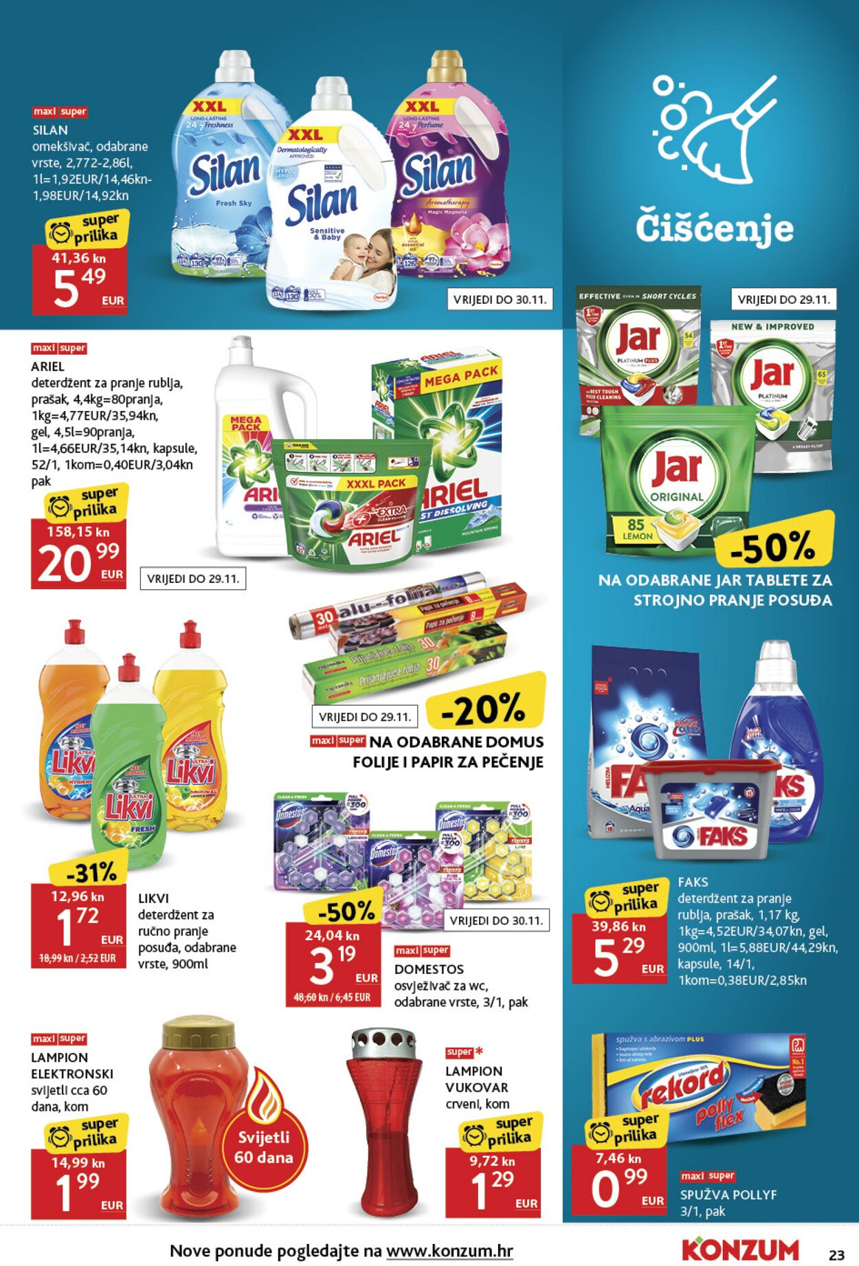 Katalog Konzum 16.11.2023 - 22.11.2023