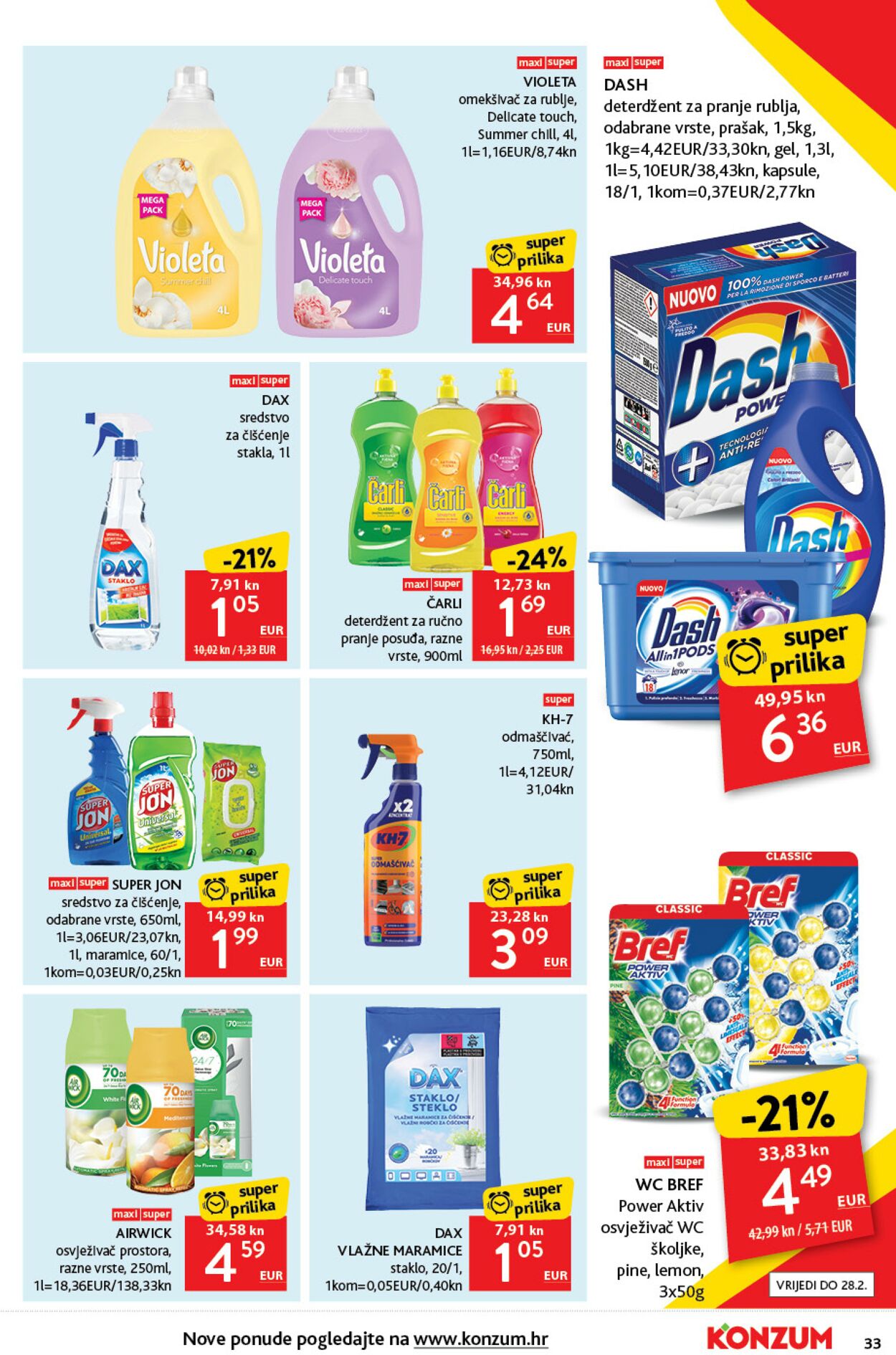 Katalog Konzum 16.02.2023 - 22.02.2023