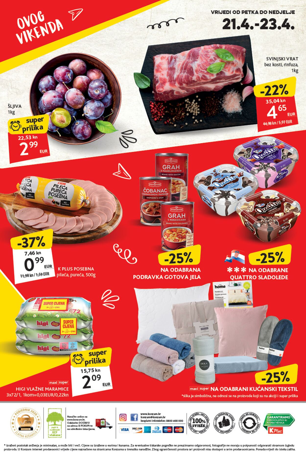 Katalog Konzum 20.04.2023 - 26.04.2023