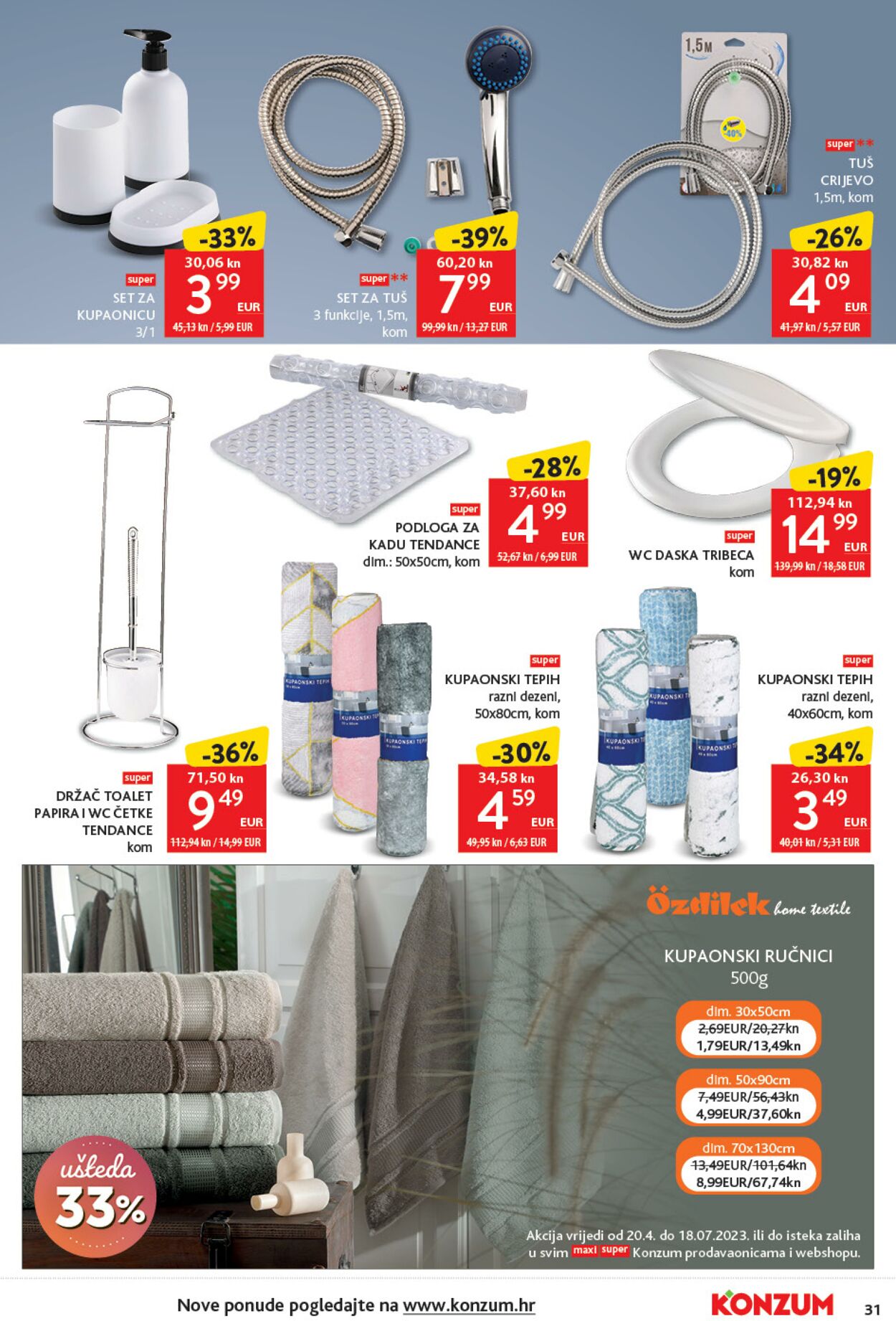 Katalog Konzum 20.04.2023 - 26.04.2023