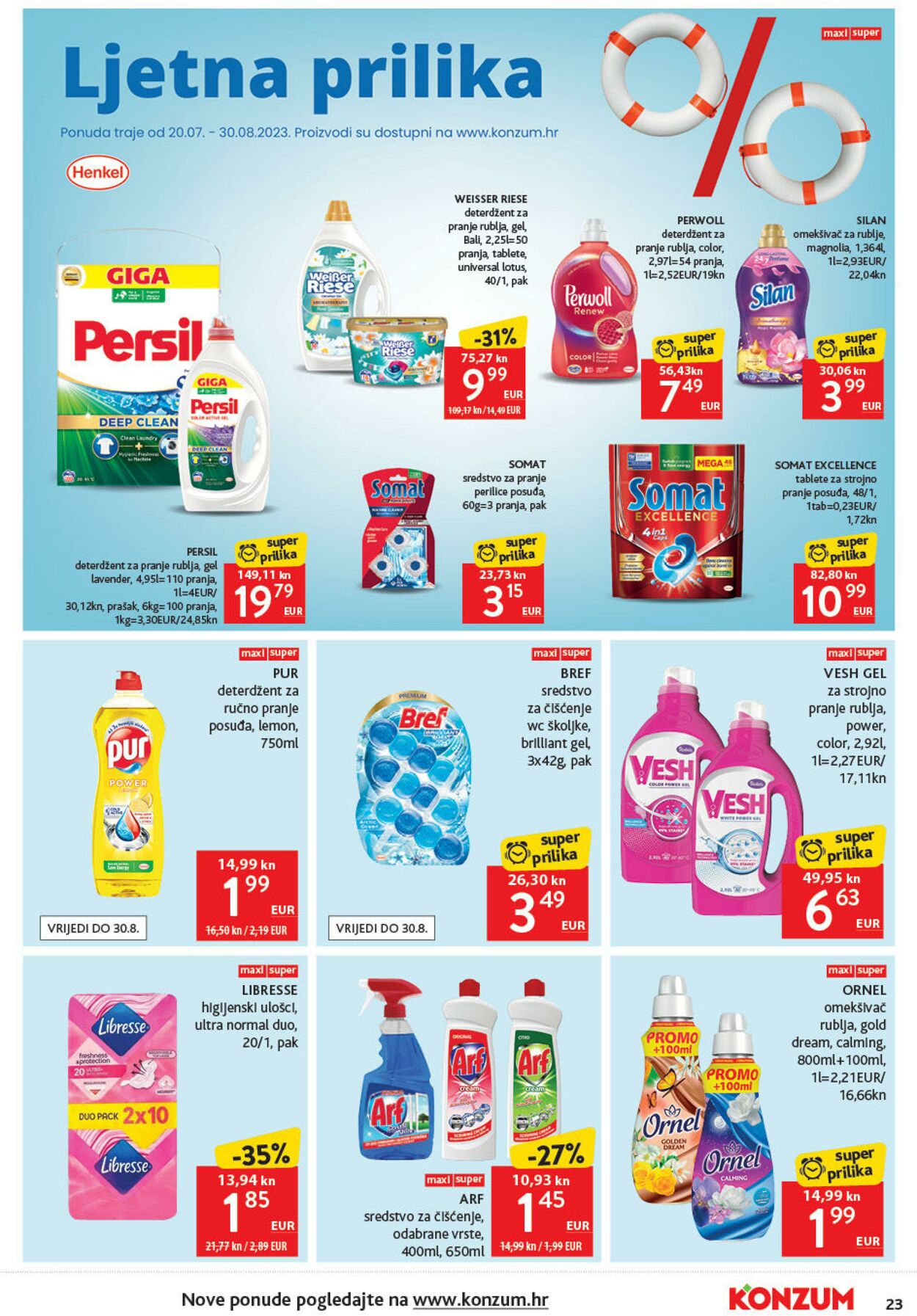 Katalog Konzum 20.07.2023 - 26.07.2023