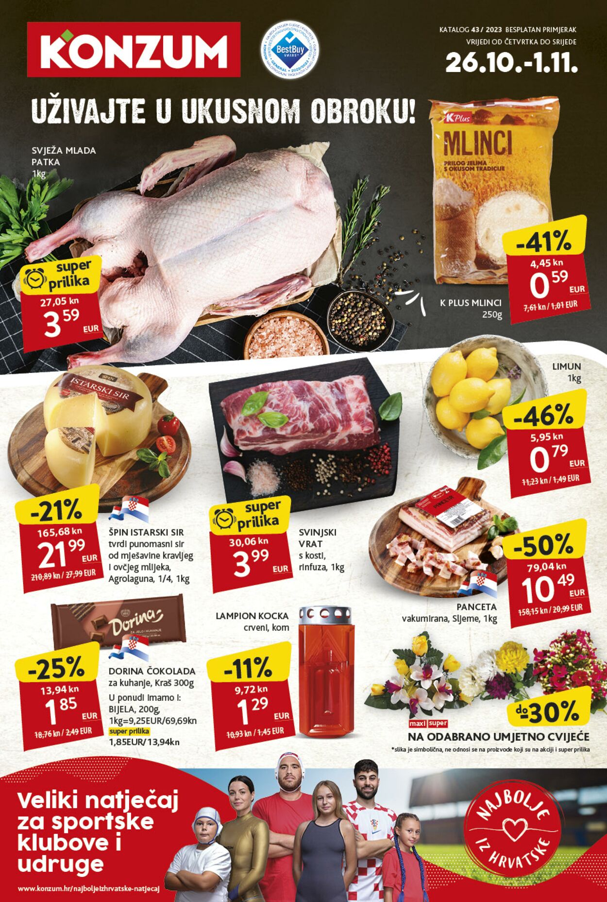 Katalog Konzum 26.10.2023 - 01.11.2023