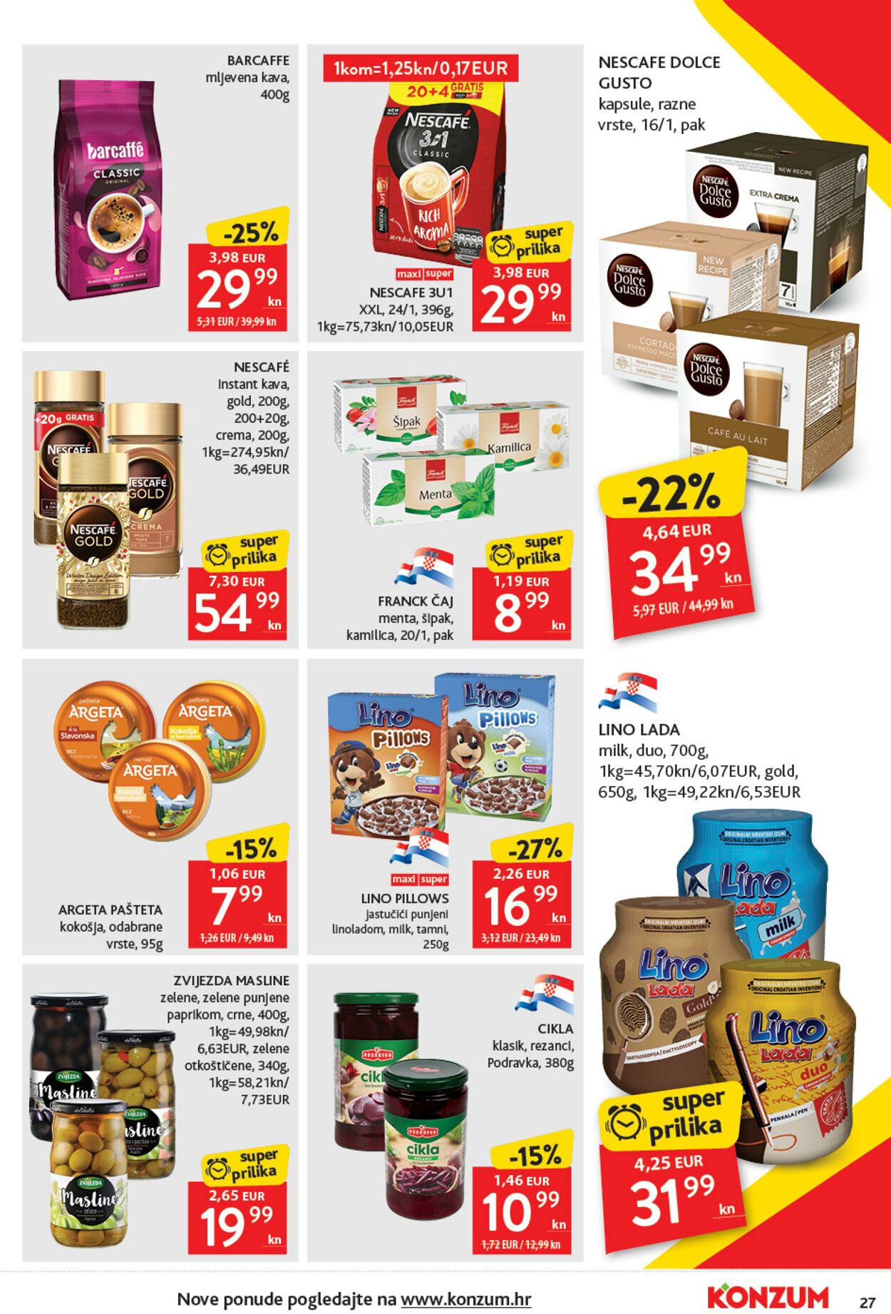 Katalog Konzum 27.10.2022 - 02.11.2022