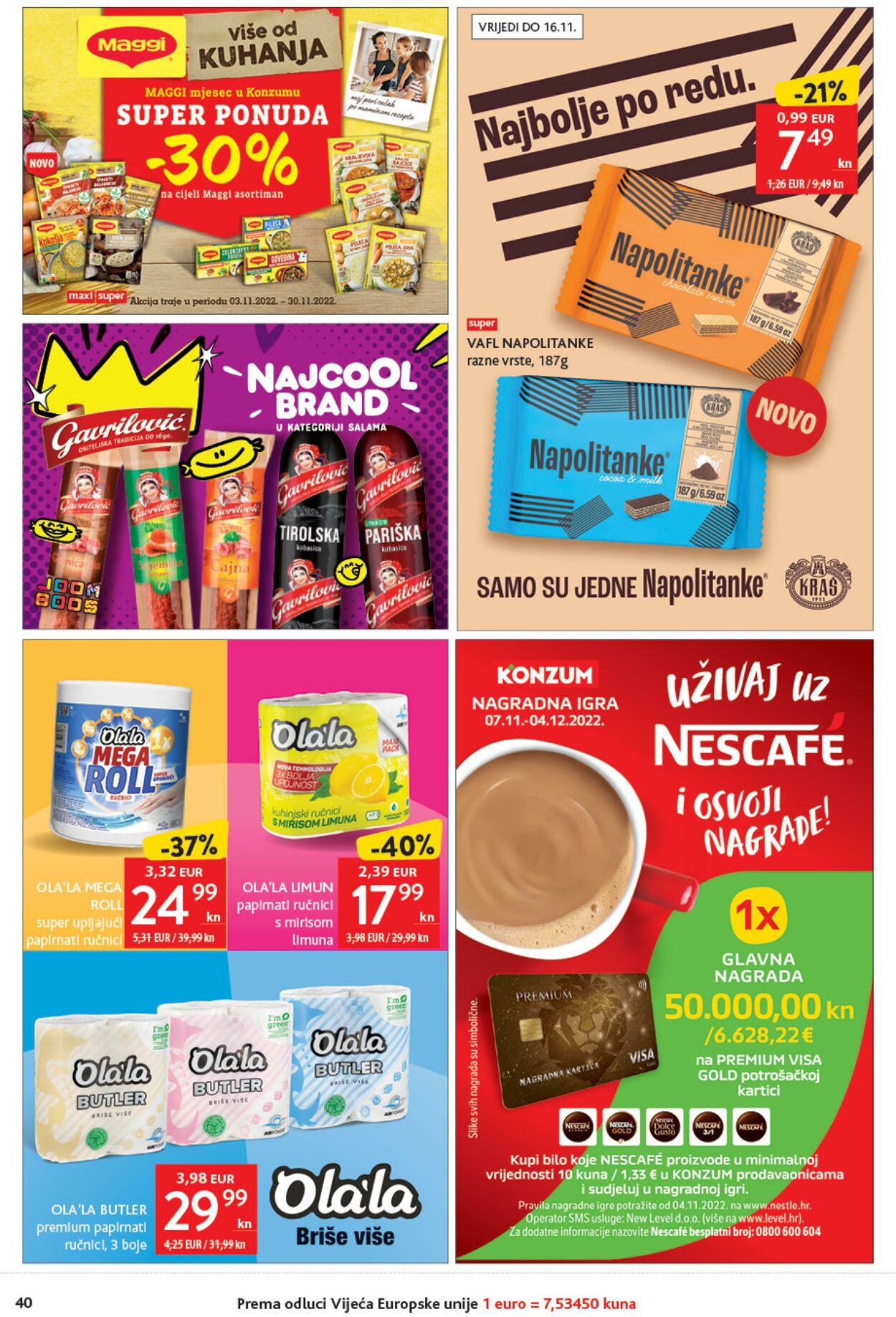 Katalog Konzum 03.11.2022 - 09.11.2022