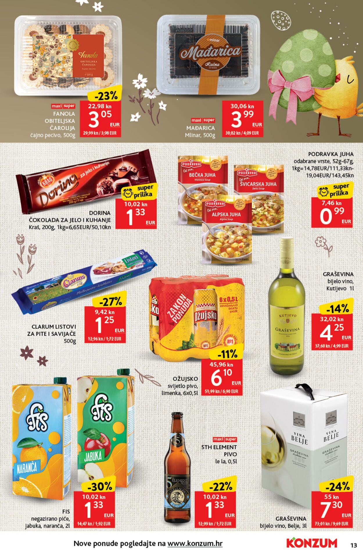 Katalog Konzum 30.03.2023 - 08.04.2023