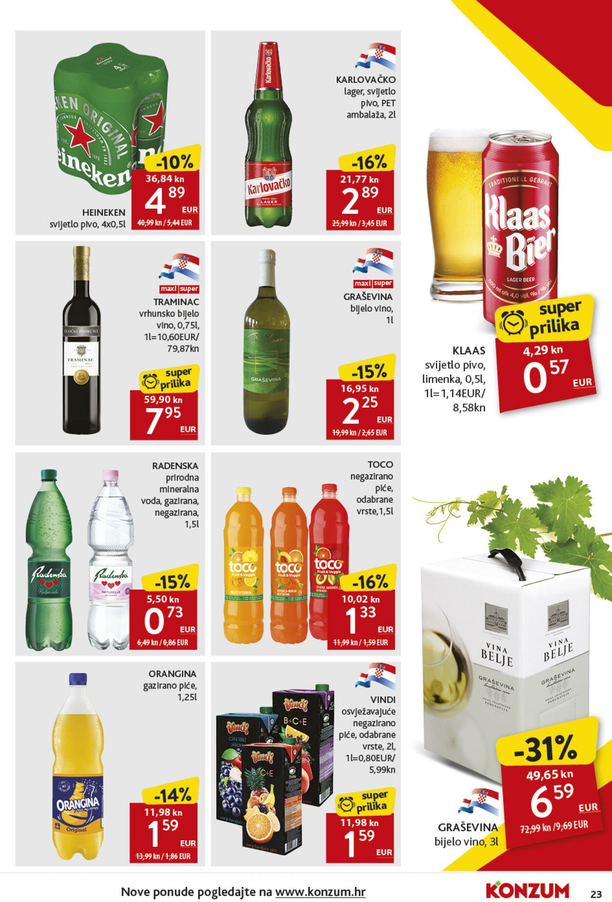 Katalog Konzum 05.01.2023 - 11.01.2023