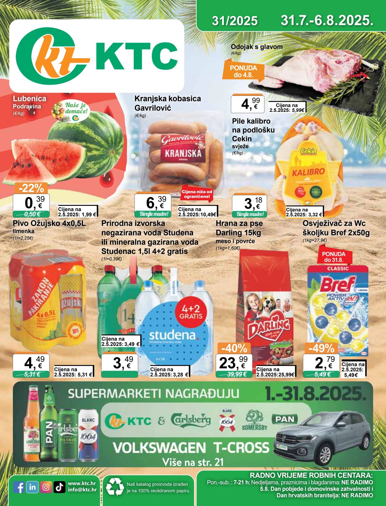 Katalog KTC 31.07.2025 - 06.08.2025