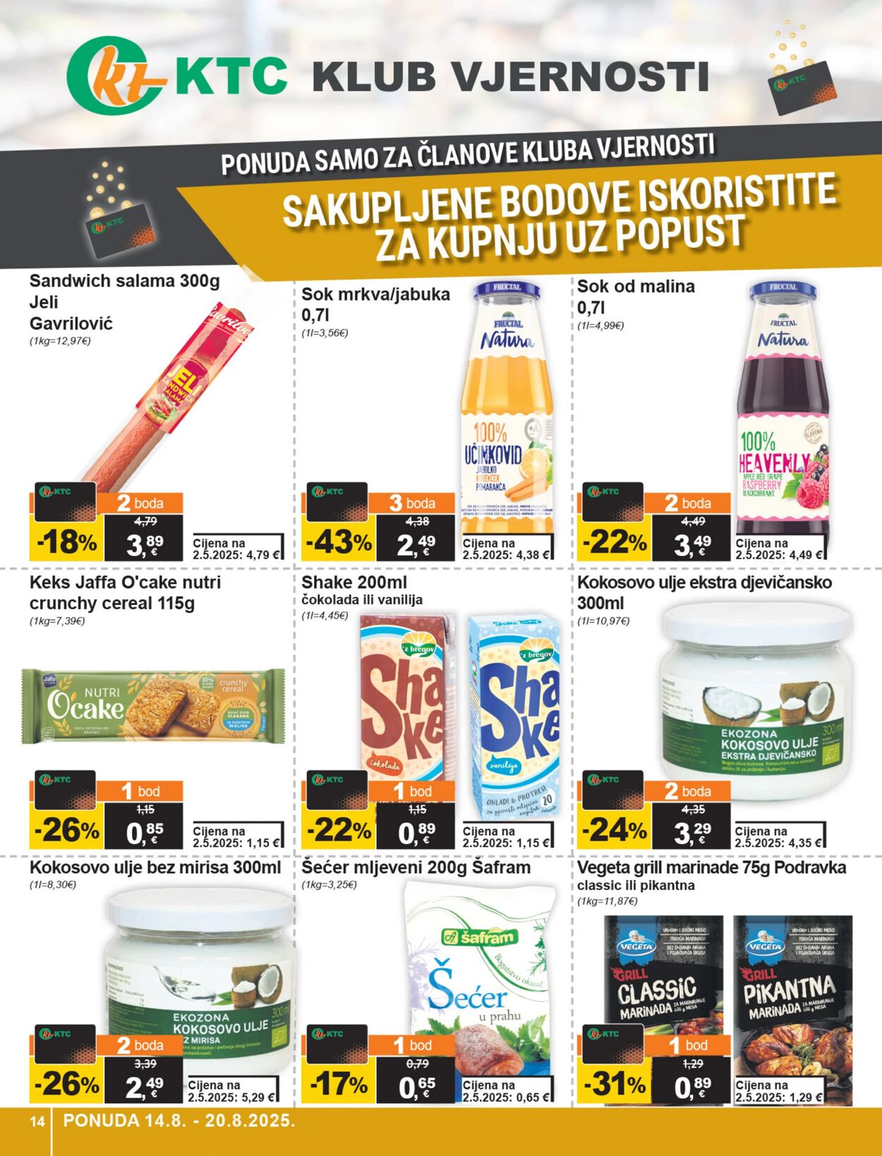 Katalog KTC 14.08.2025 - 20.08.2025