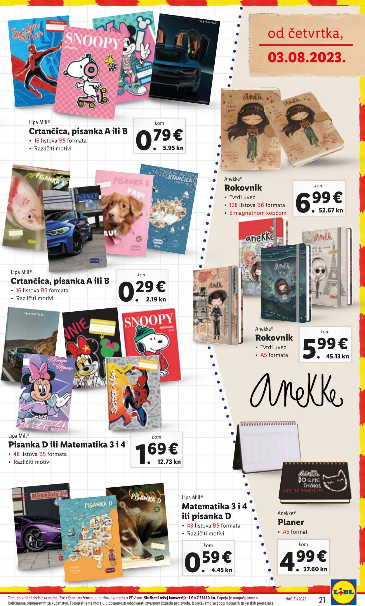 Katalog Lidl 03.08.2023 - 03.09.2023