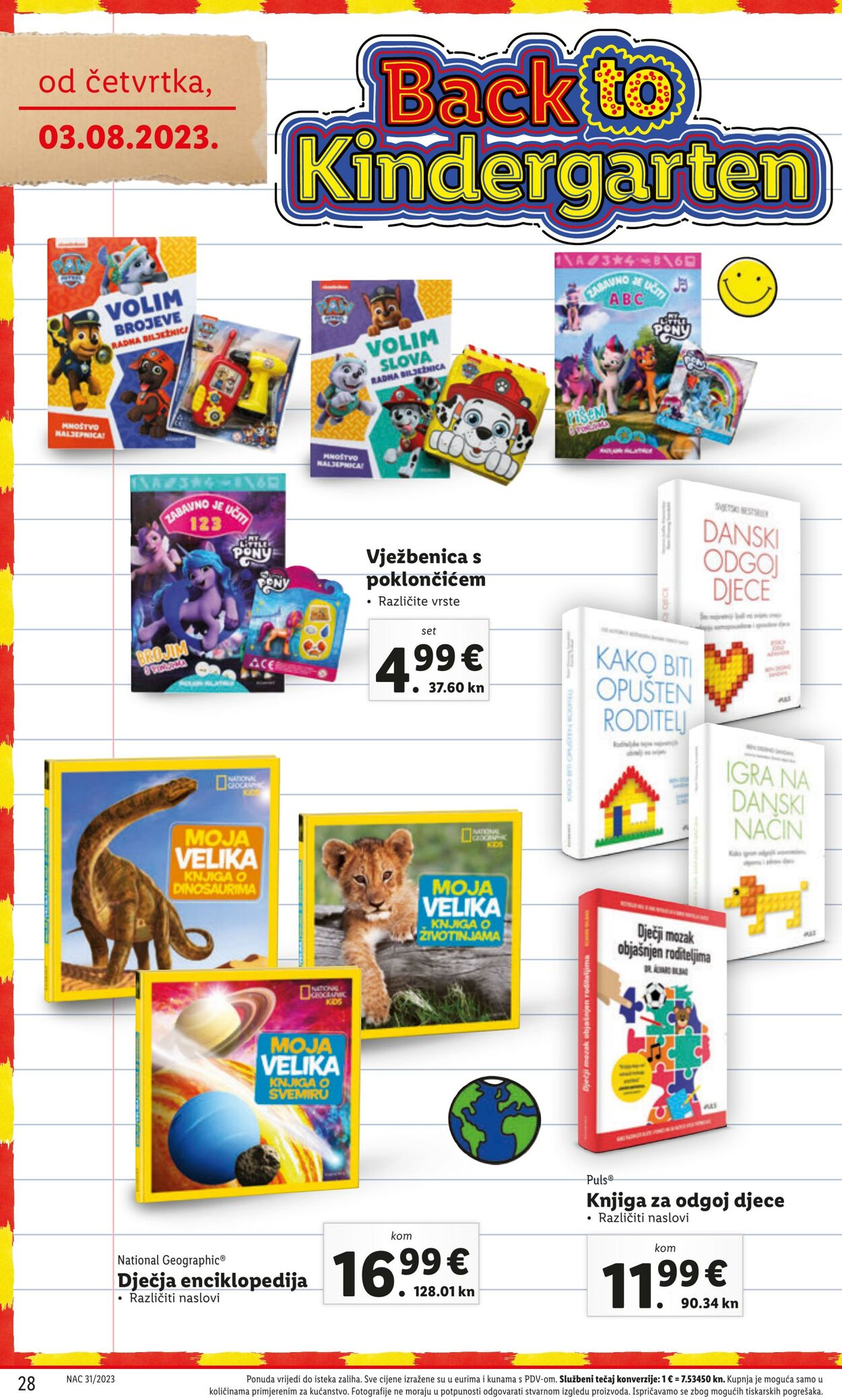 Katalog Lidl 03.08.2023 - 03.09.2023