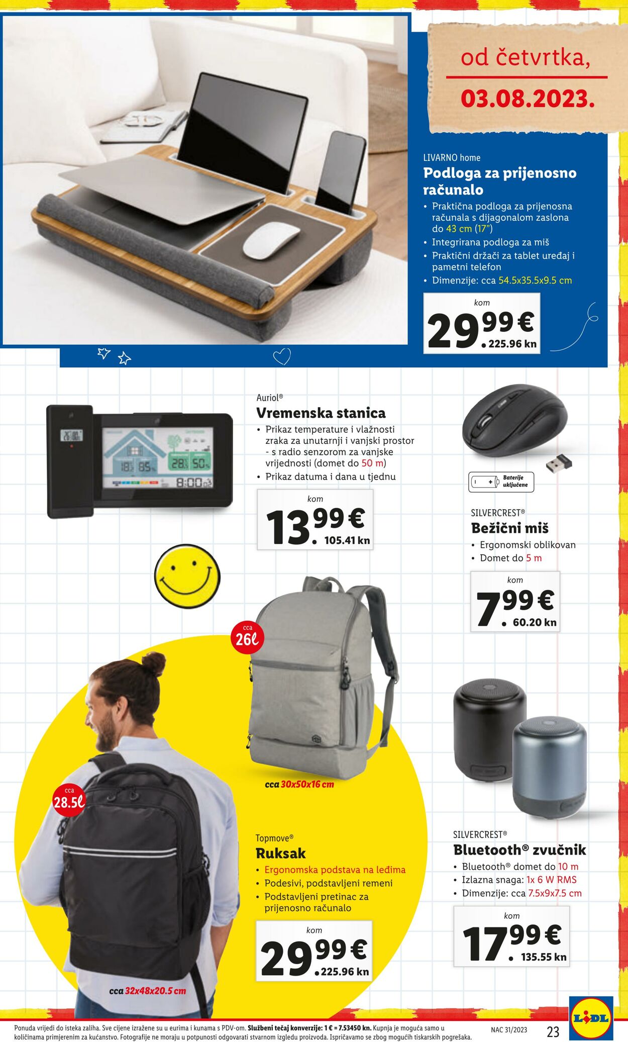 Katalog Lidl 03.08.2023 - 03.09.2023