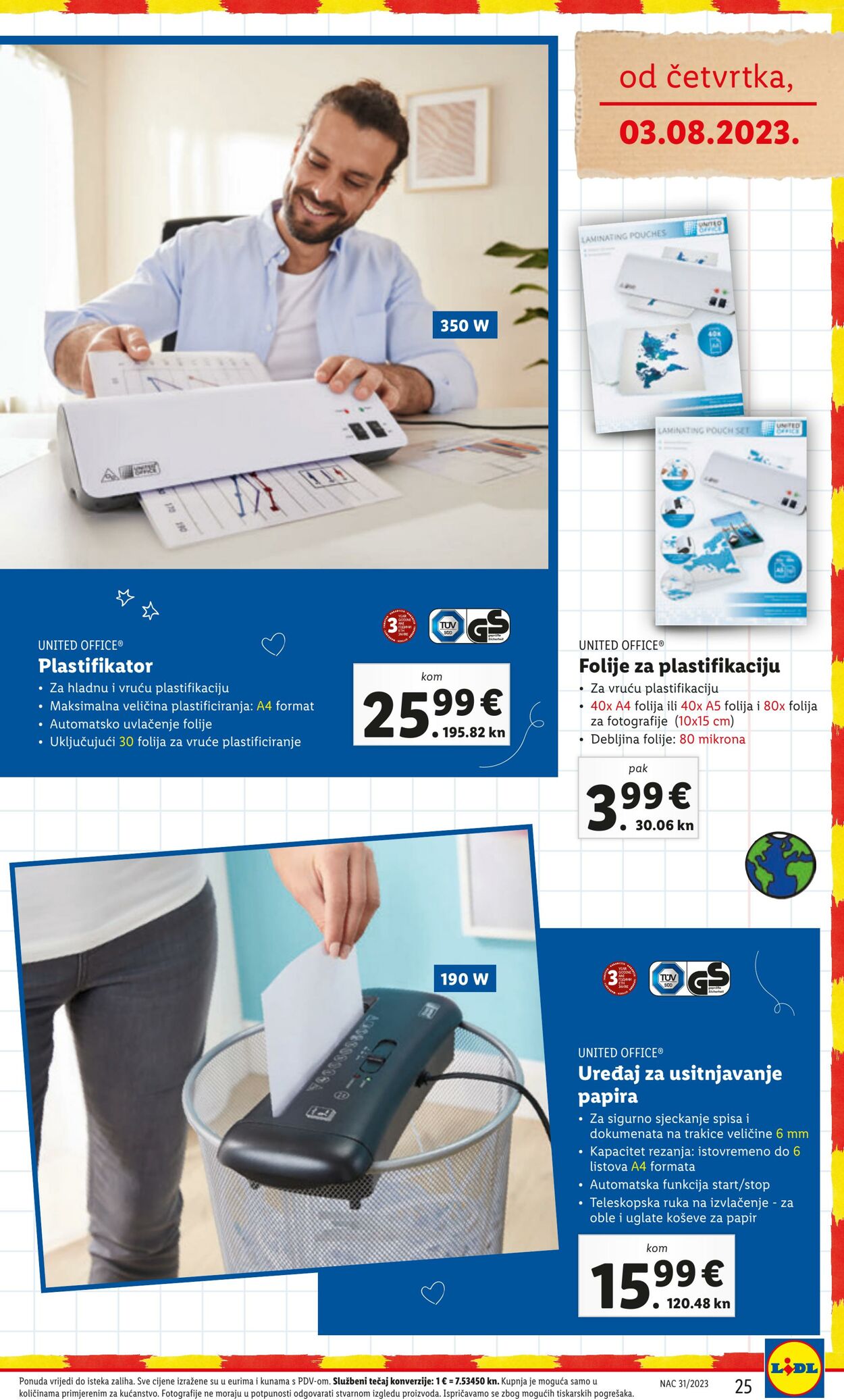 Katalog Lidl 03.08.2023 - 03.09.2023