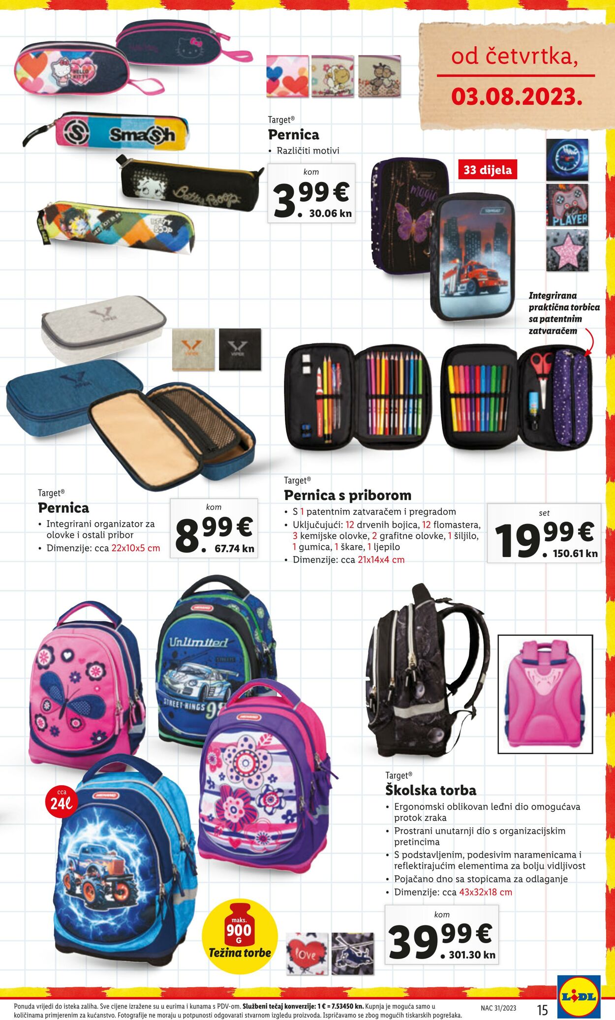 Katalog Lidl 03.08.2023 - 03.09.2023