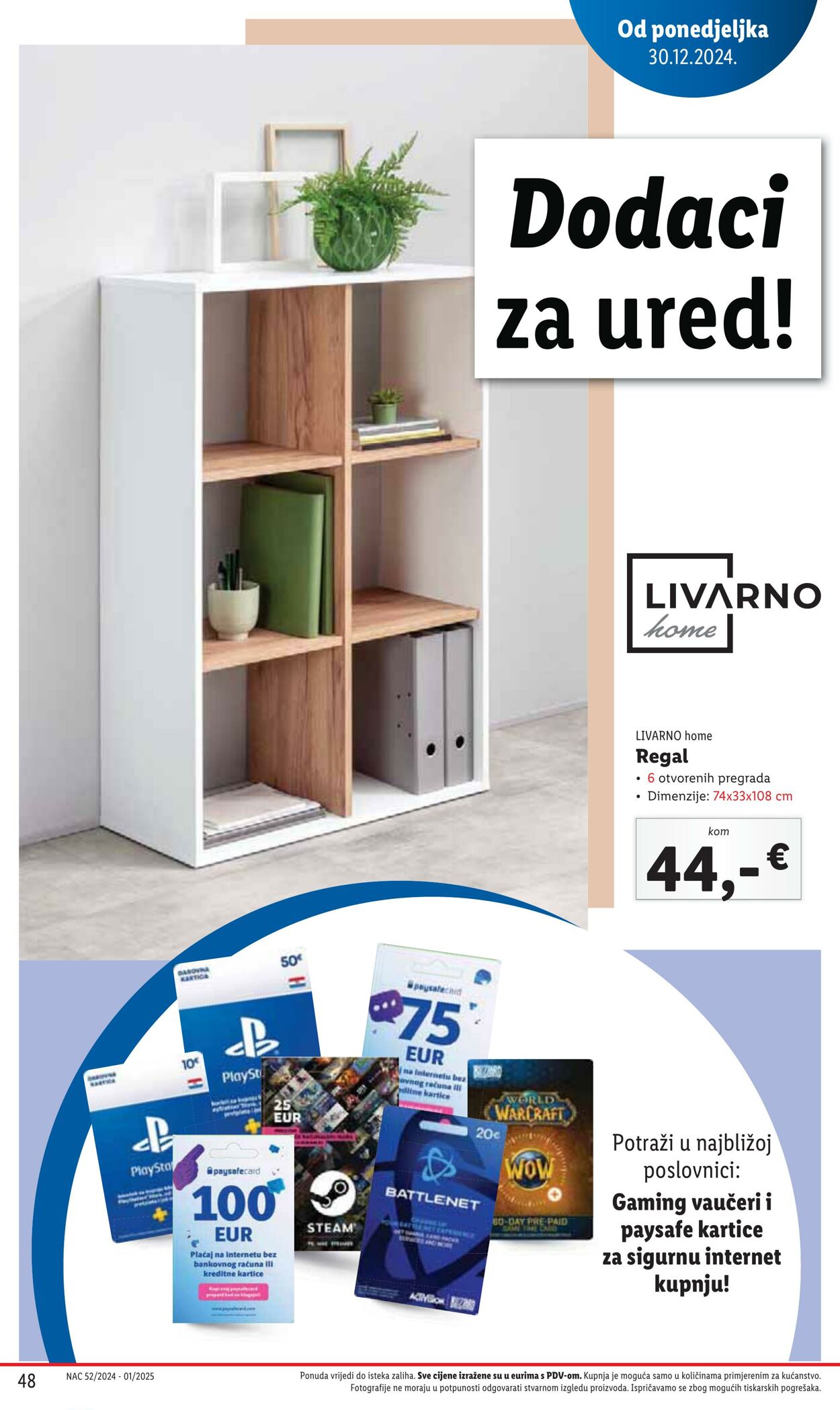 Katalog Lidl 30.12.2024 - 05.01.2025