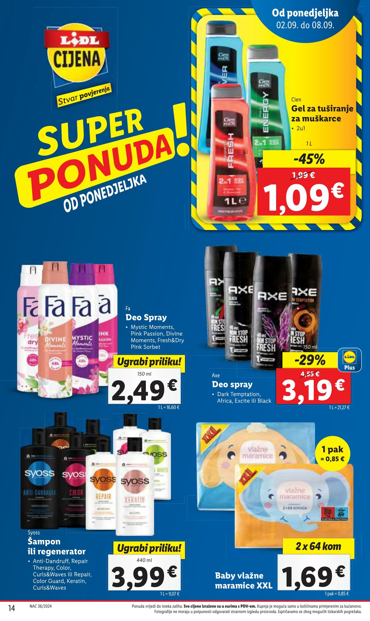 Katalog Lidl 03.09.2024 - 09.09.2024