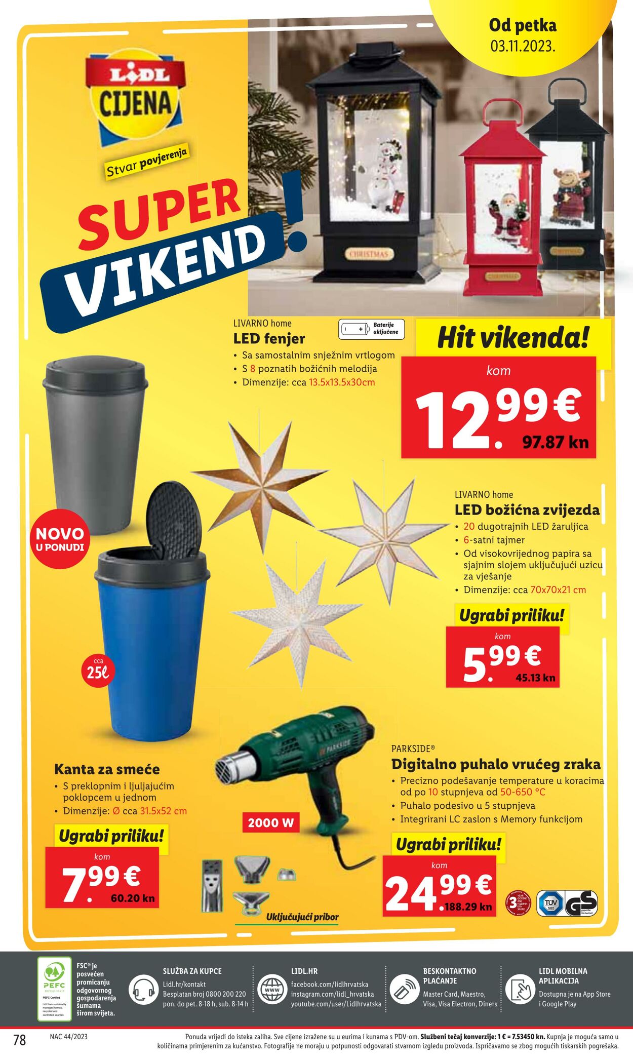 Katalog Lidl 30.10.2023 - 05.11.2023