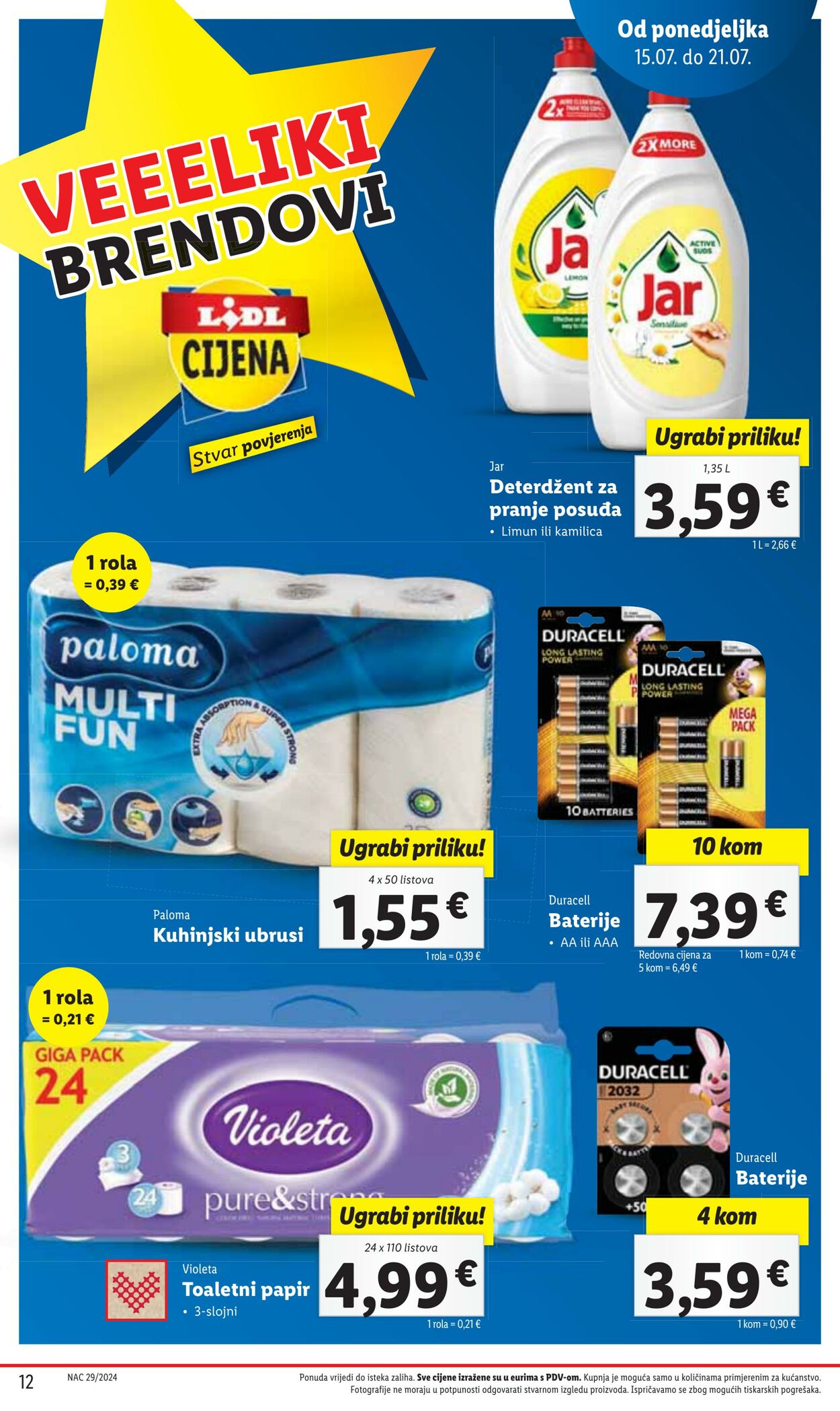 Katalog Lidl 14.07.2024 - 21.07.2024