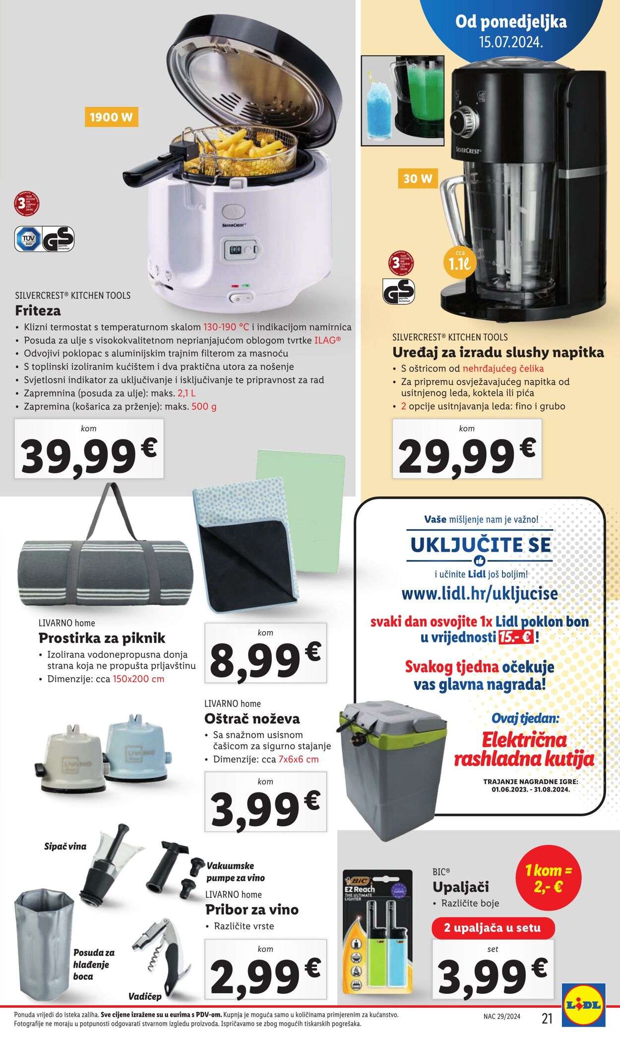 Katalog Lidl 14.07.2024 - 21.07.2024