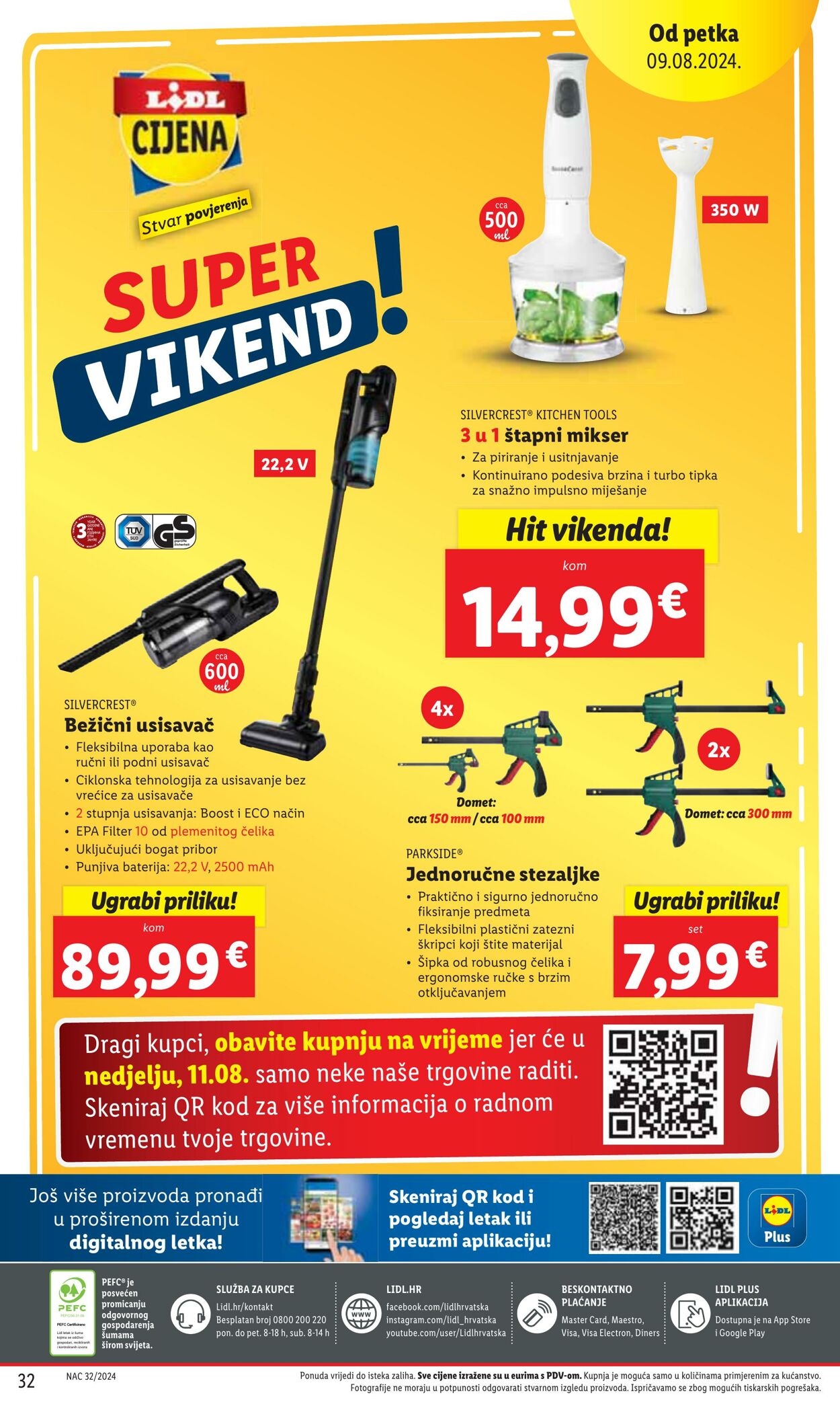 Katalog Lidl 08.08.2024 - 11.08.2024