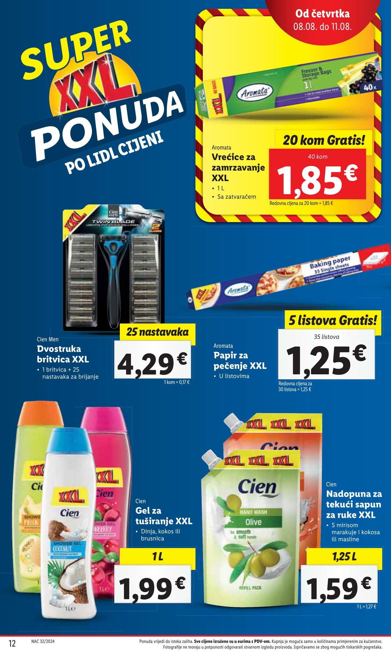 Katalog Lidl 08.08.2024 - 11.08.2024