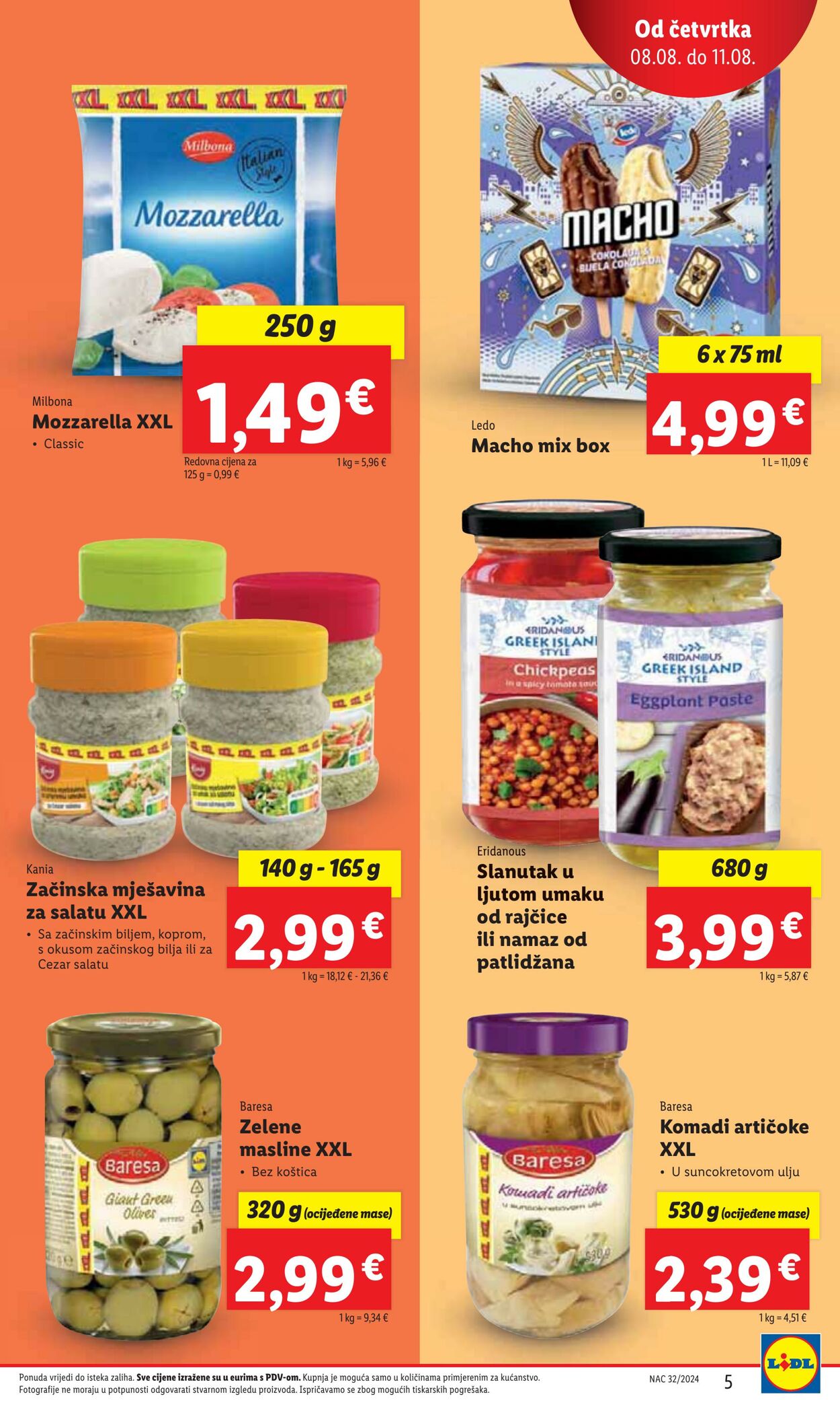 Katalog Lidl 08.08.2024 - 11.08.2024