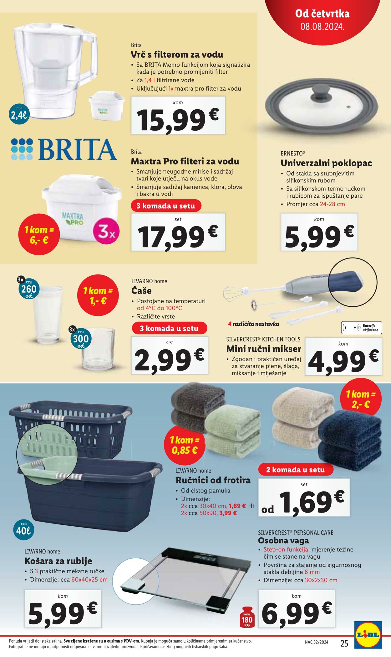 Katalog Lidl 08.08.2024 - 11.08.2024