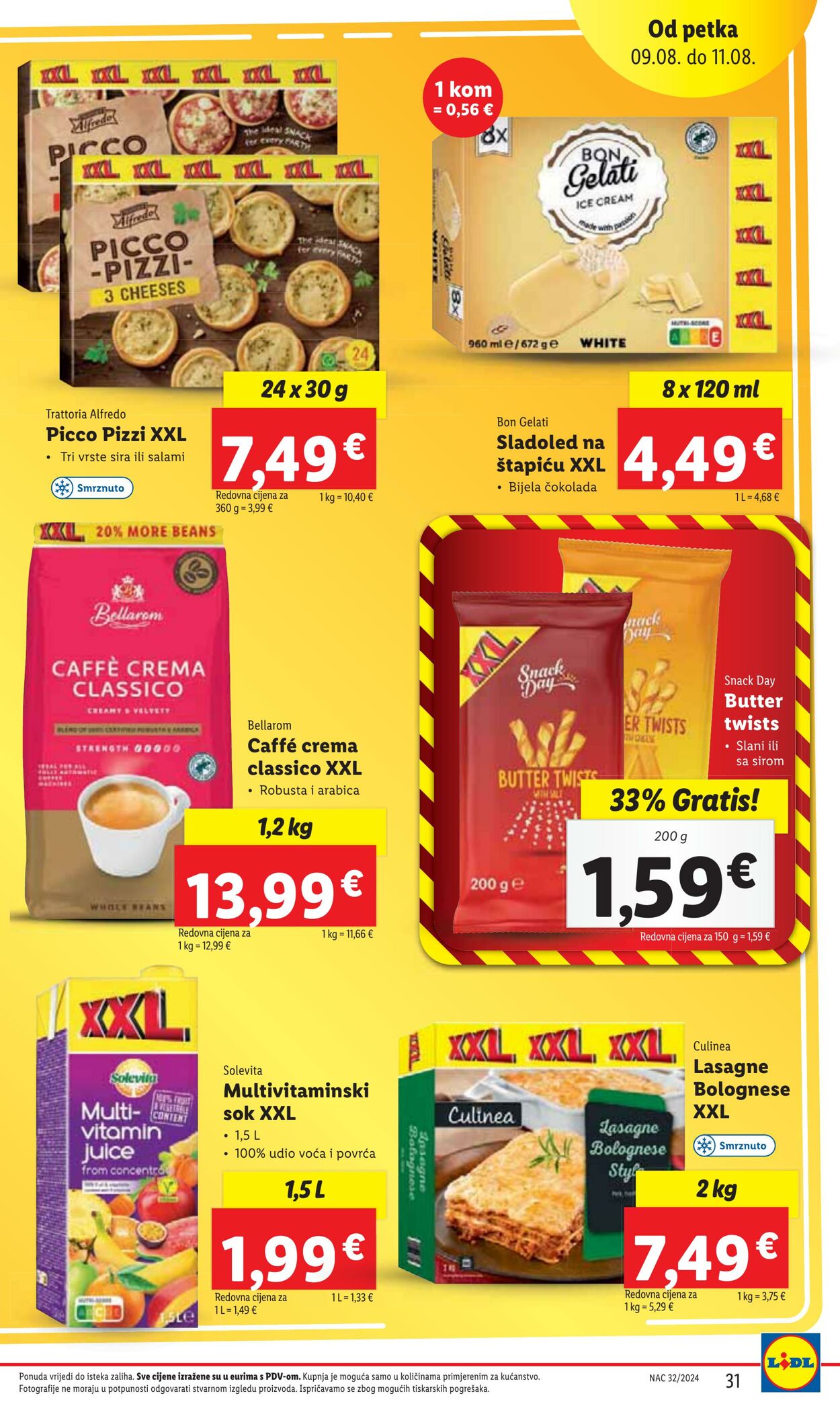 Katalog Lidl 08.08.2024 - 11.08.2024