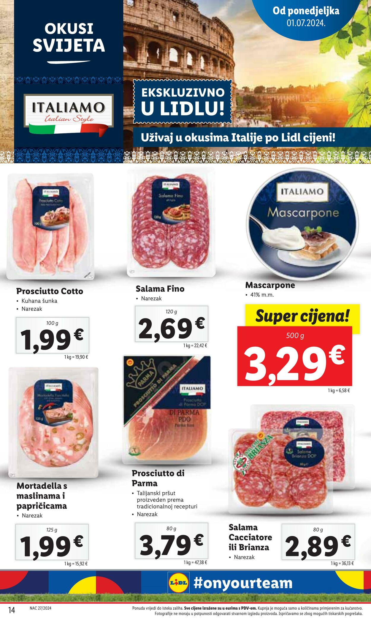 Katalog Lidl 01.07.2024 - 07.07.2024