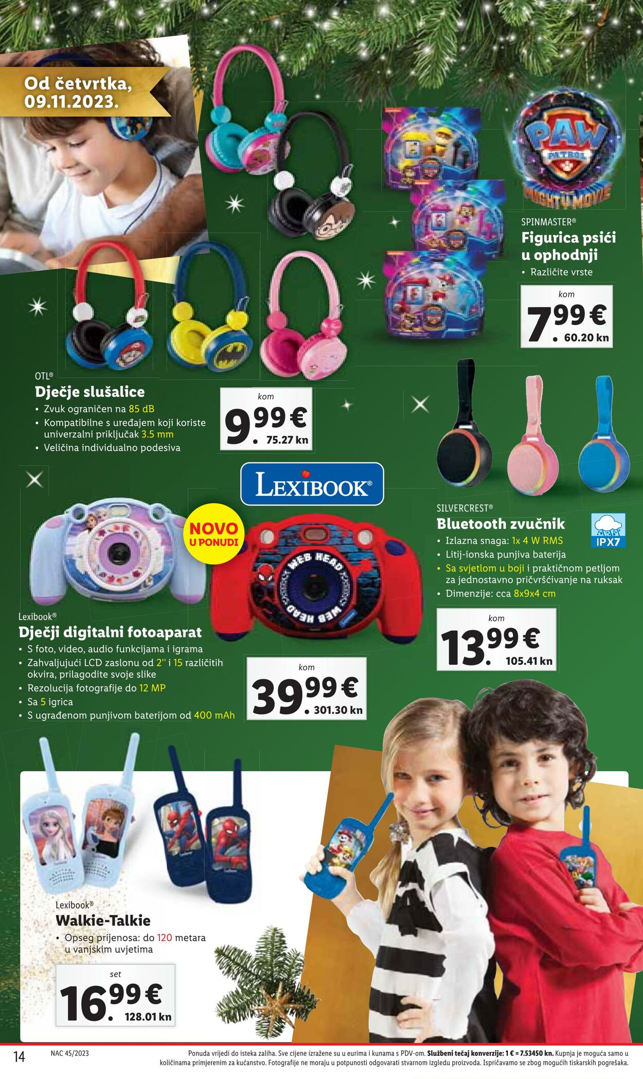 Katalog Lidl 09.11.2023 - 31.12.2023