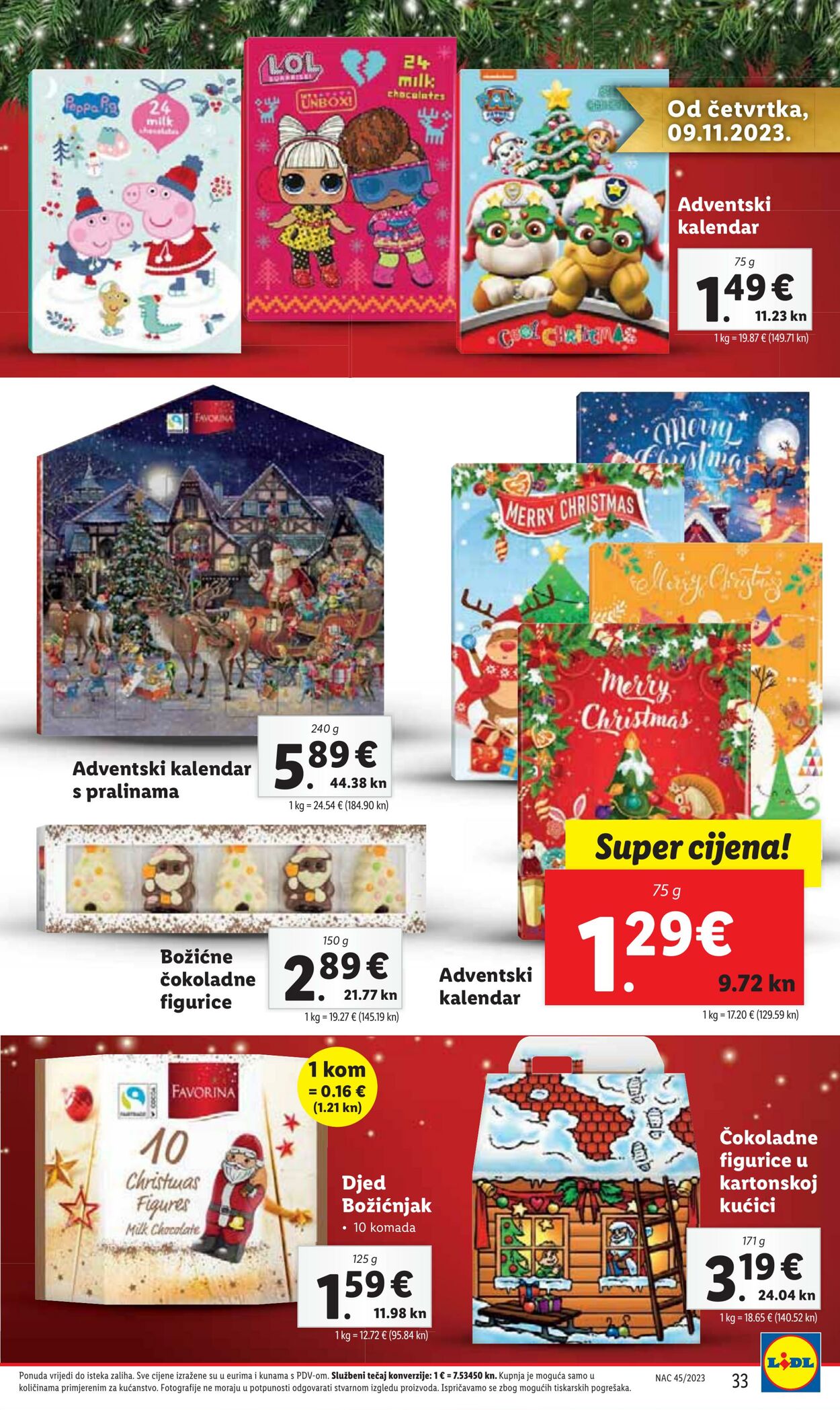 Katalog Lidl 09.11.2023 - 31.12.2023